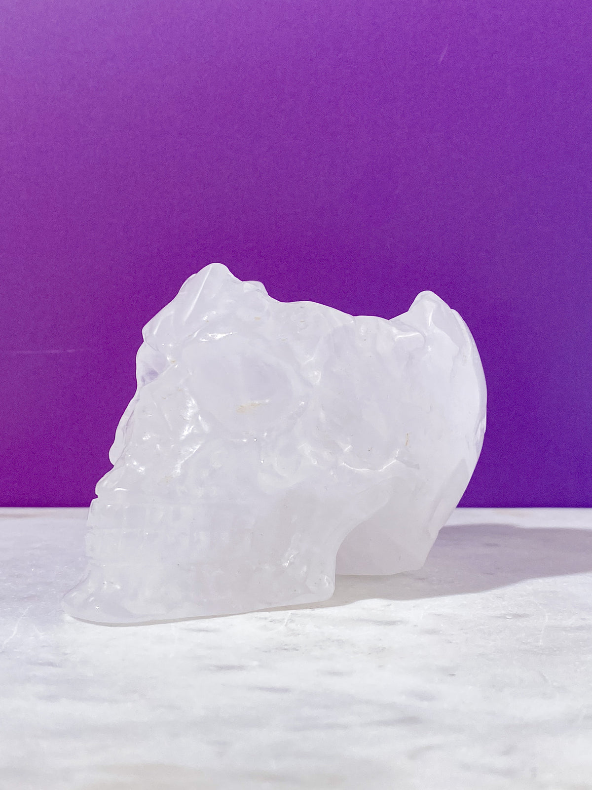 Bjergkrystal Kranie Skål (Nr. 6)