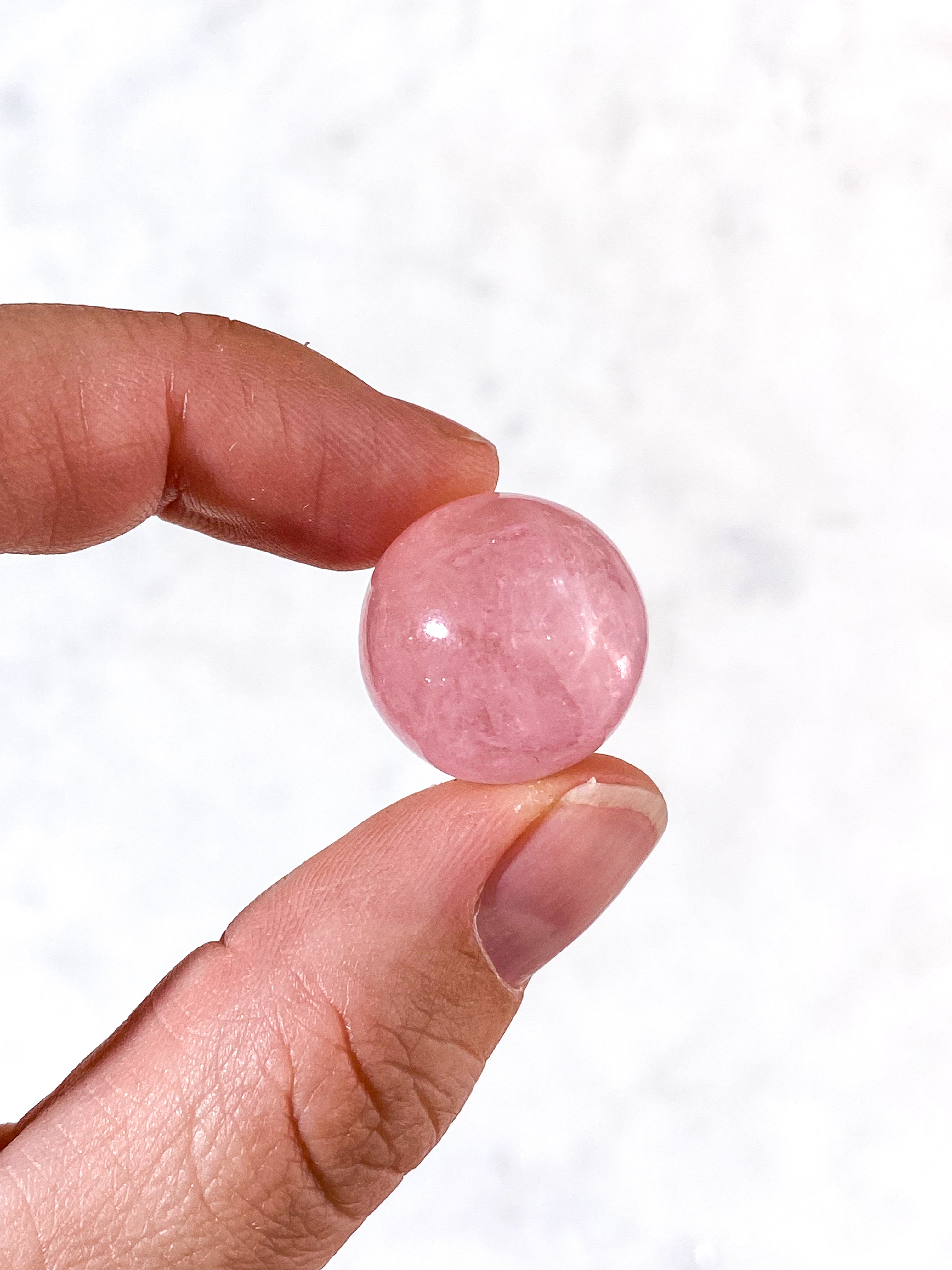 Pink Morganit Poleret (Nr. 1)