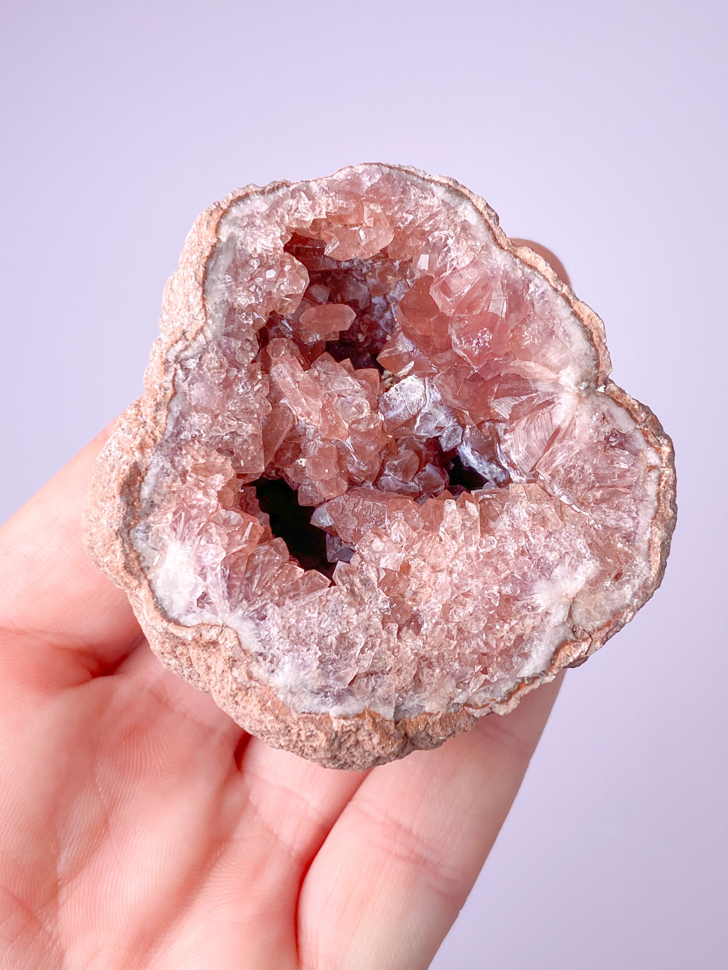 Pink Ametyst Geode (Nr. 5)