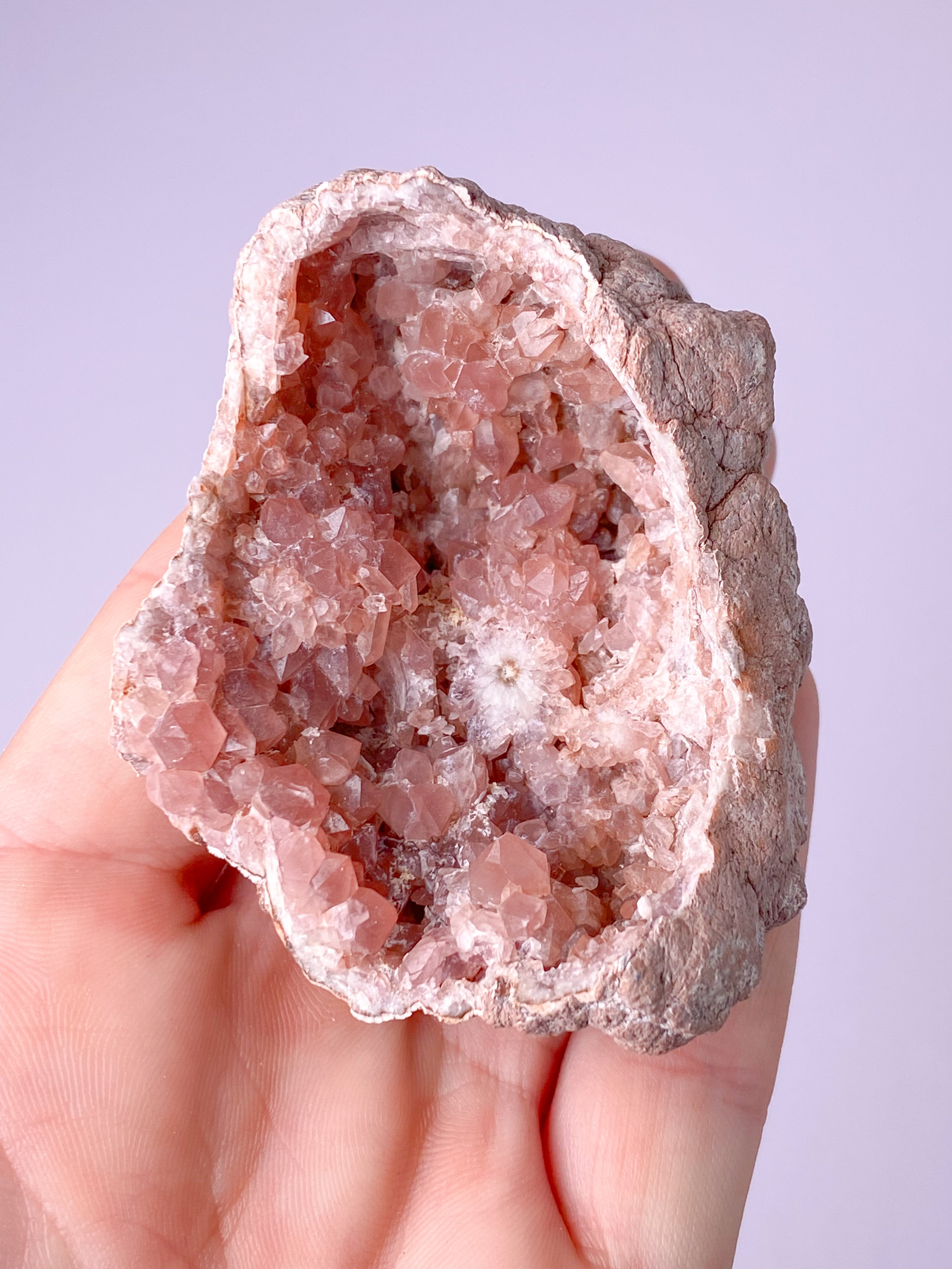 Pink Ametyst Geode (Nr. 24)