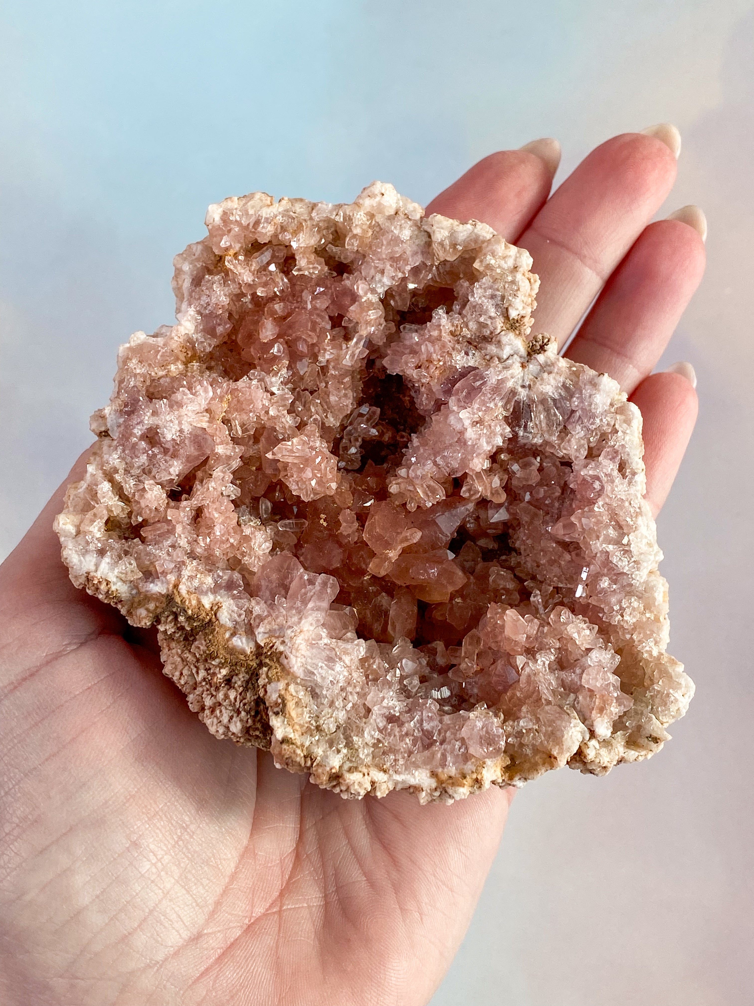 Pink Ametyst Geode (Nr. 4)