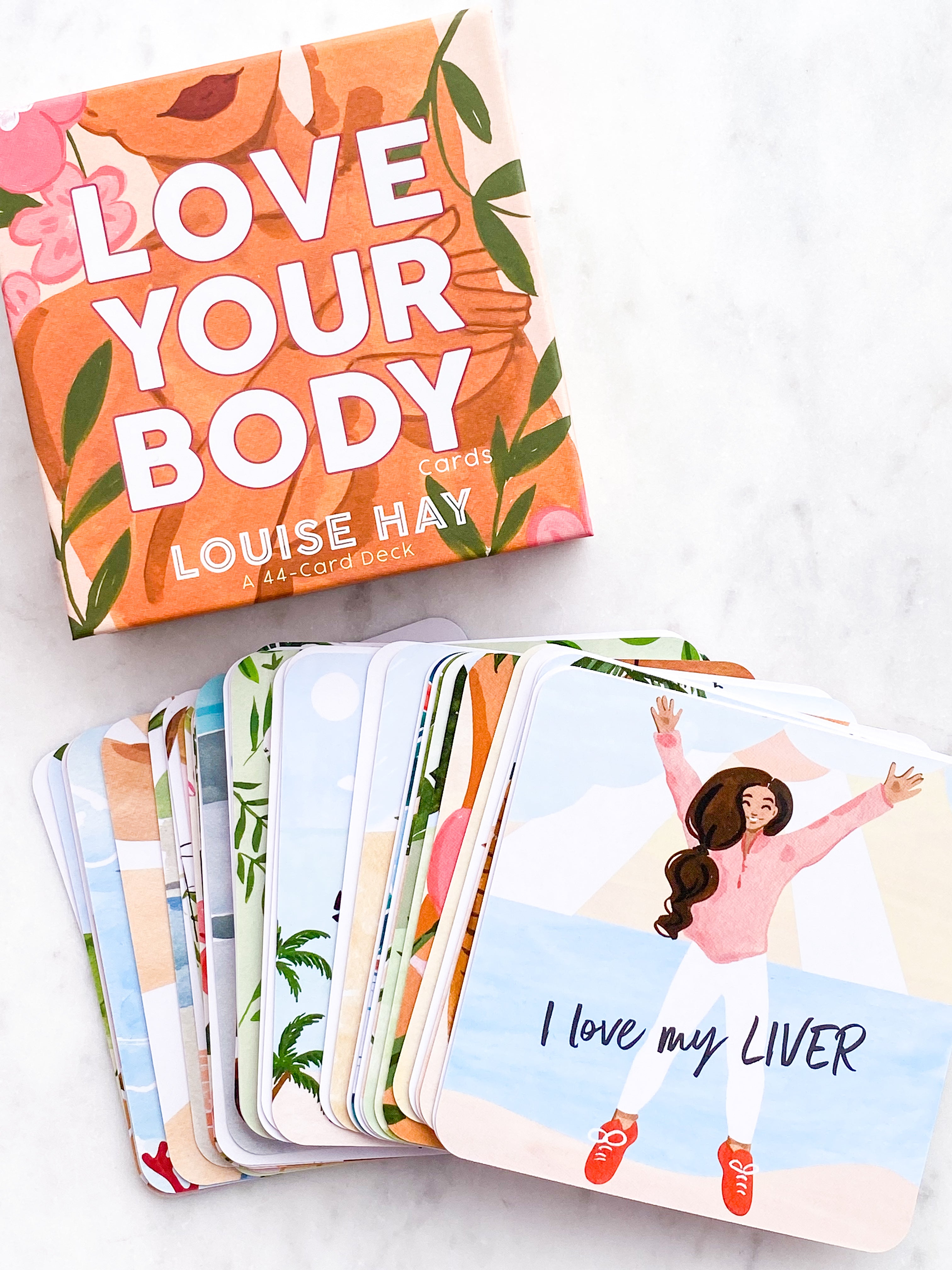 Love Your Body Orakelkort af Louise Hay