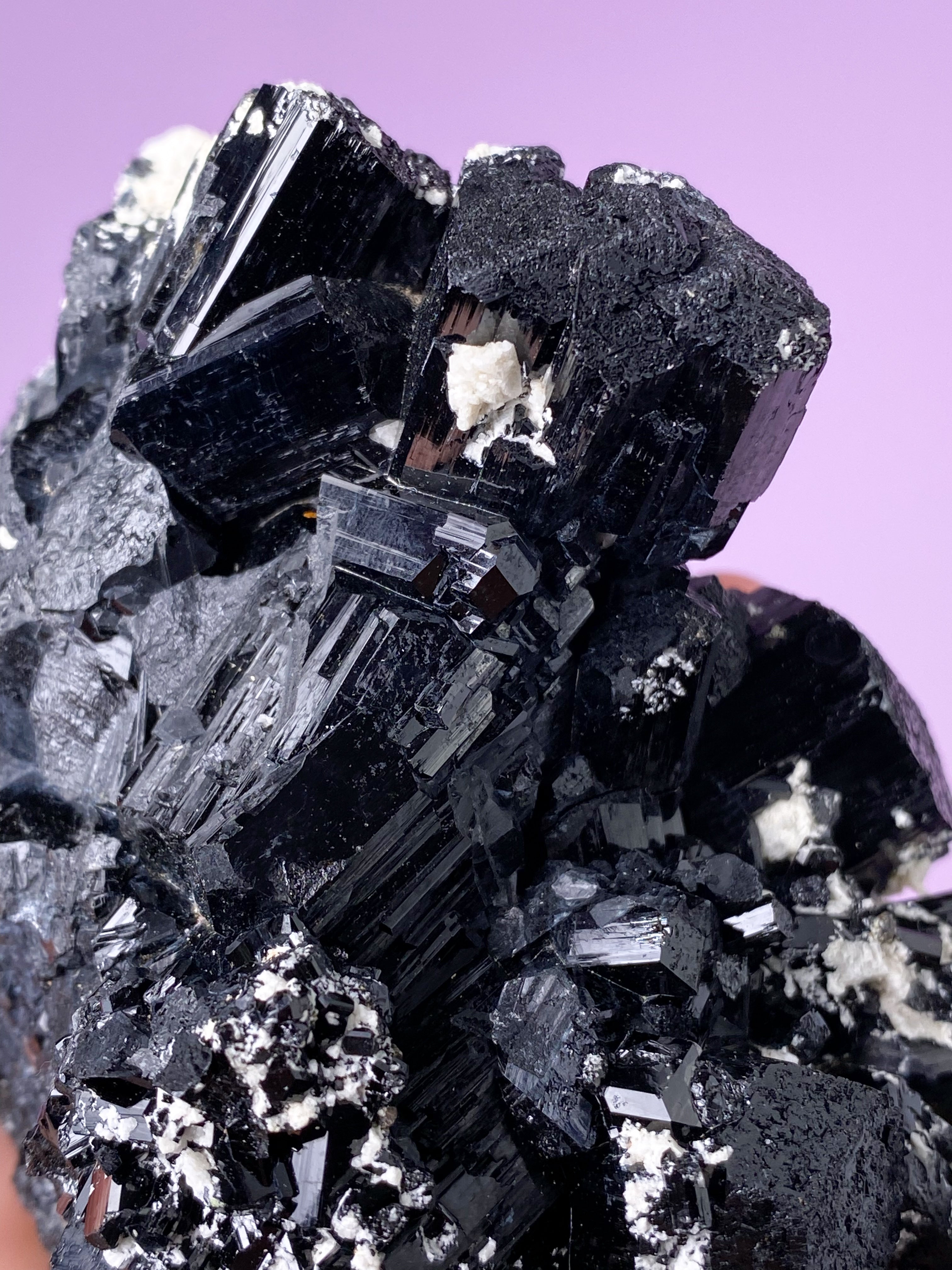 Sort Turmalin Klynge (Nr. 1)