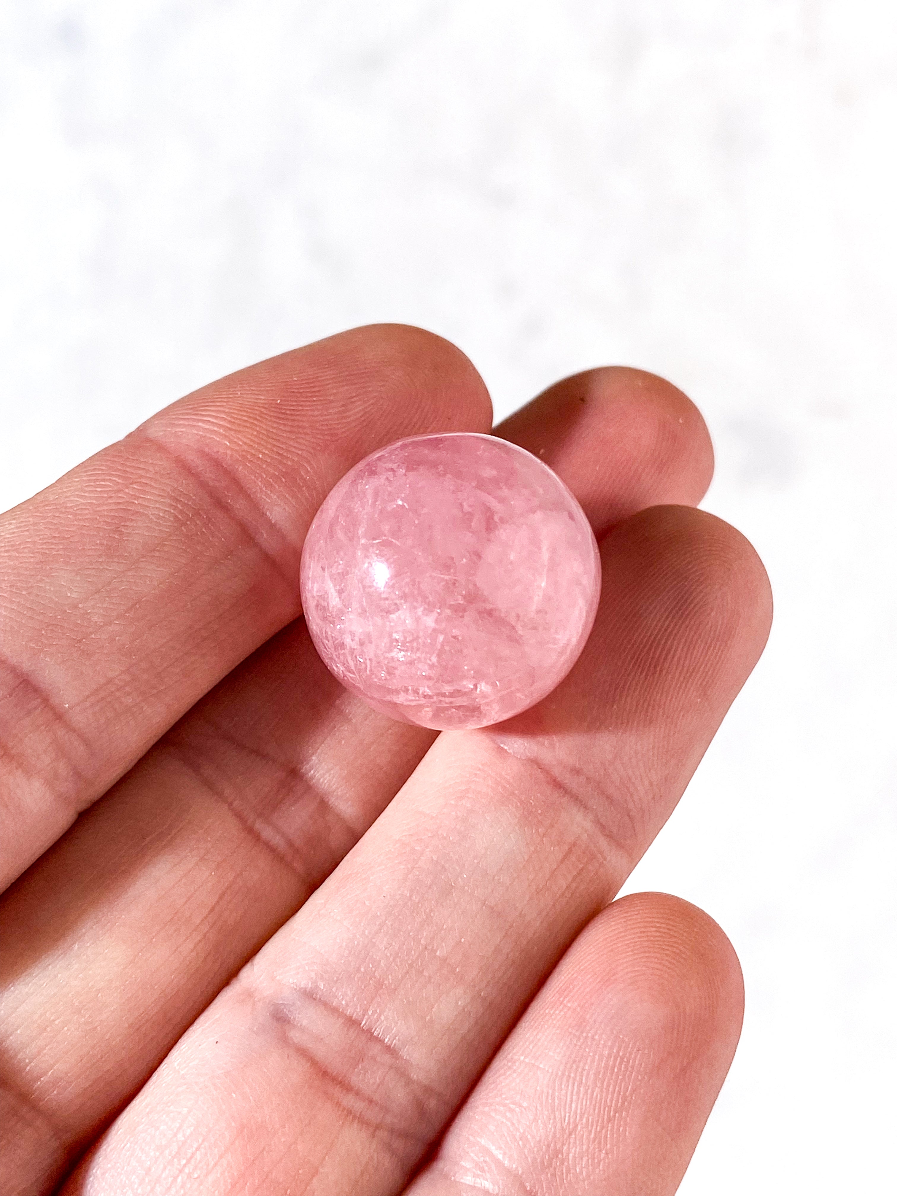 Pink Morganit Poleret (Nr. 1)