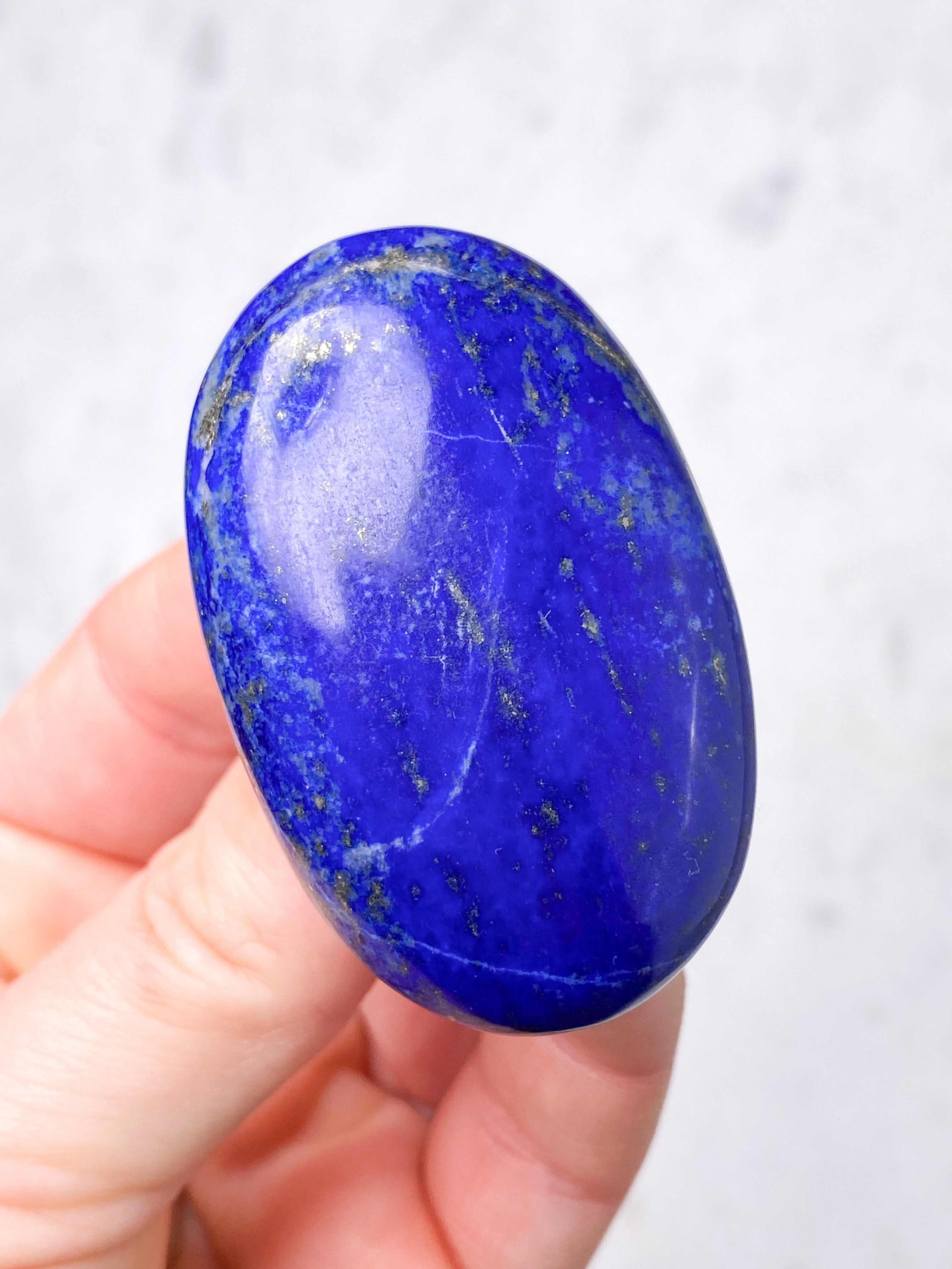 Lapis Lazuli Palmstone (Nr. 29)