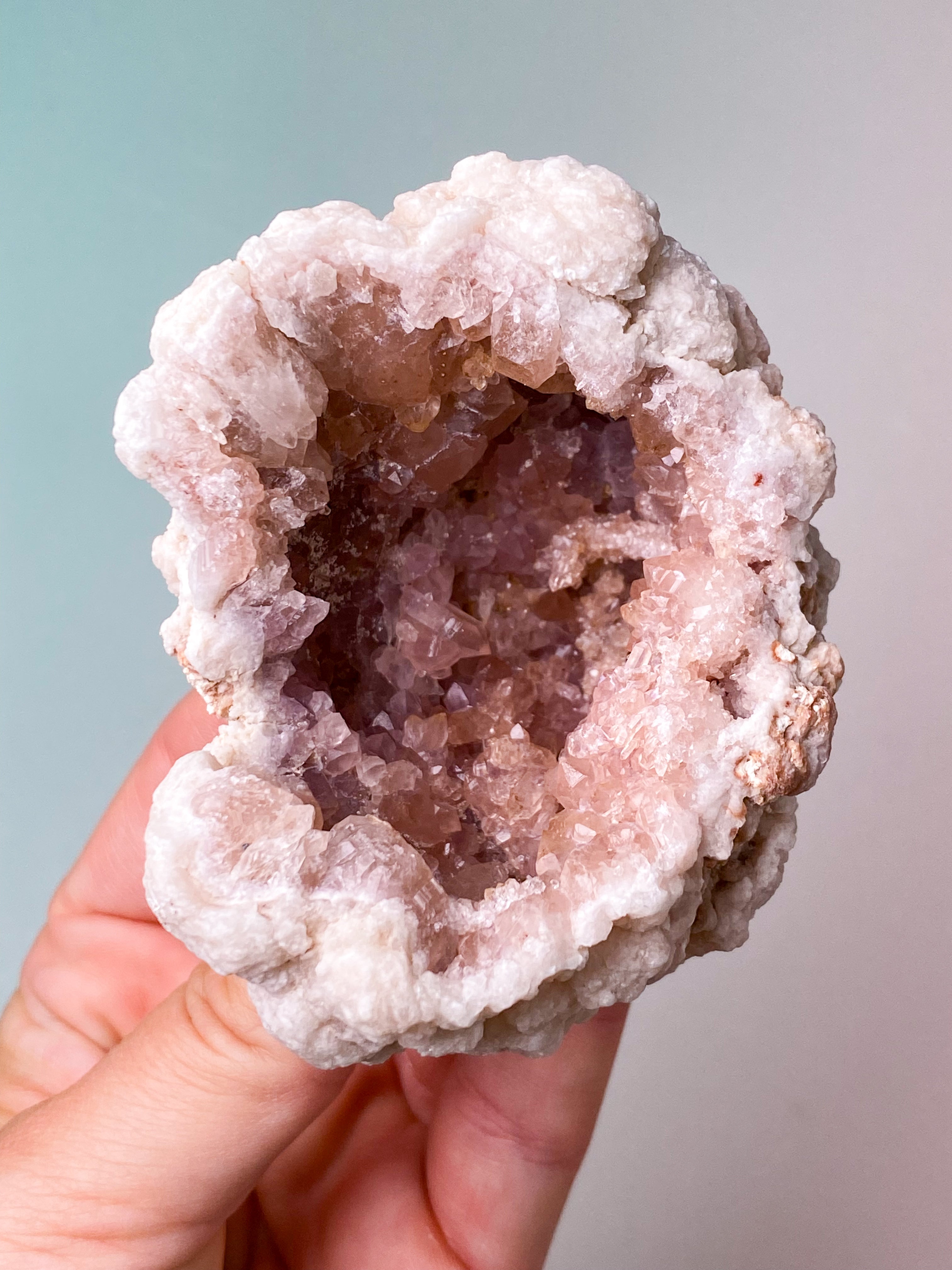 Pink Ametyst Geode (Nr. 21)