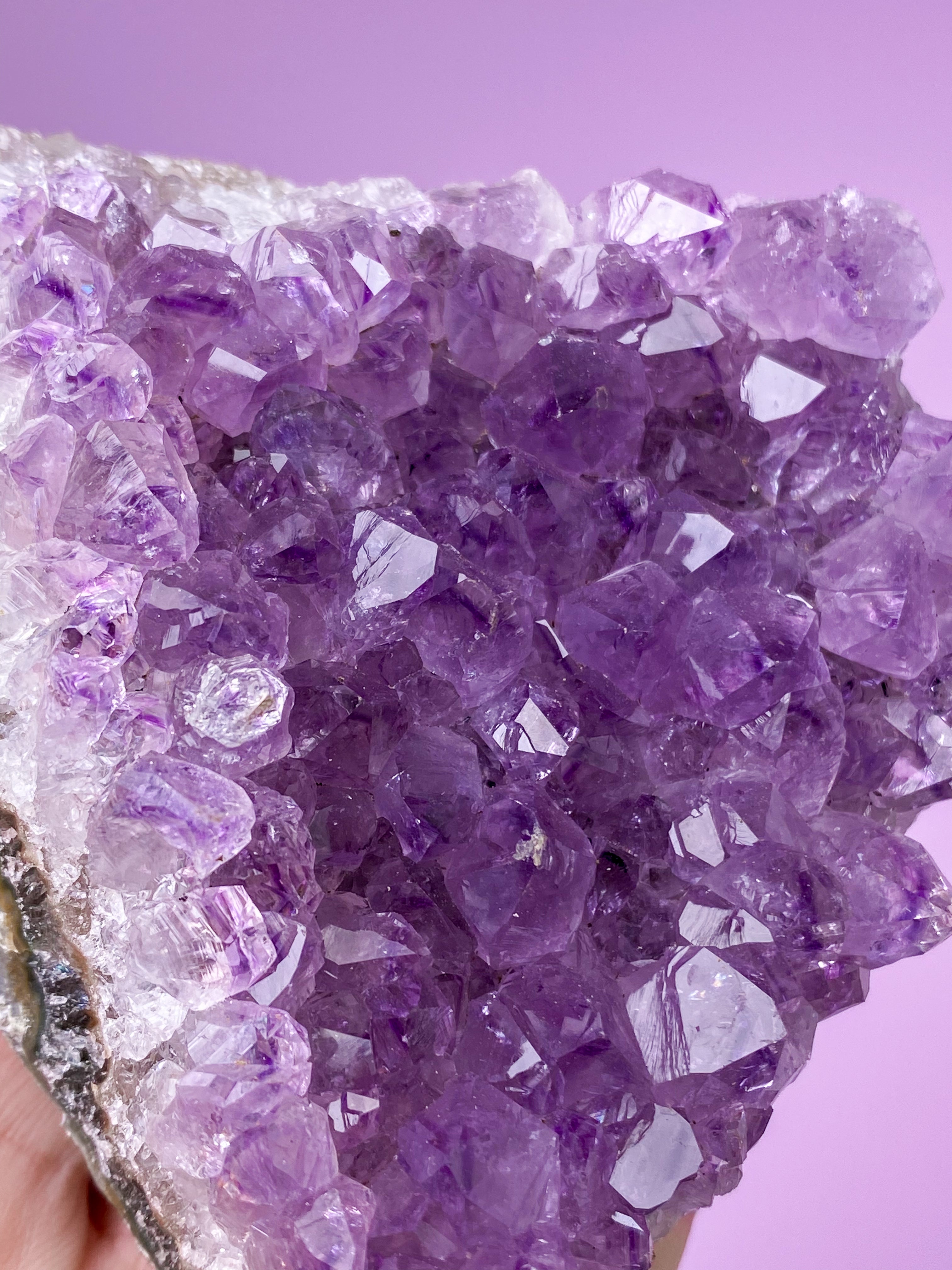 Ametyst Klynge (Nr. 6)