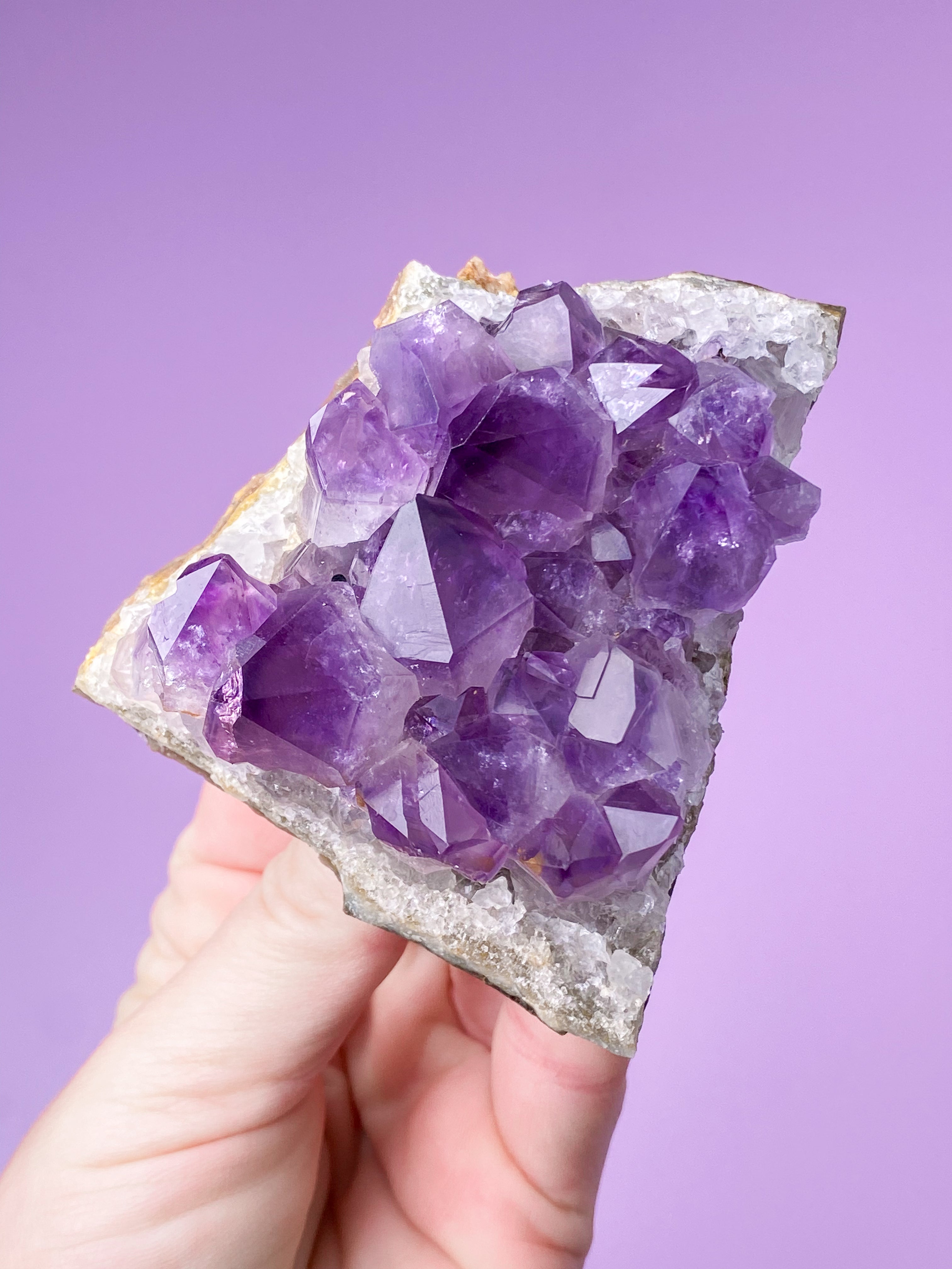 Ametyst Klynge (Nr. 8)