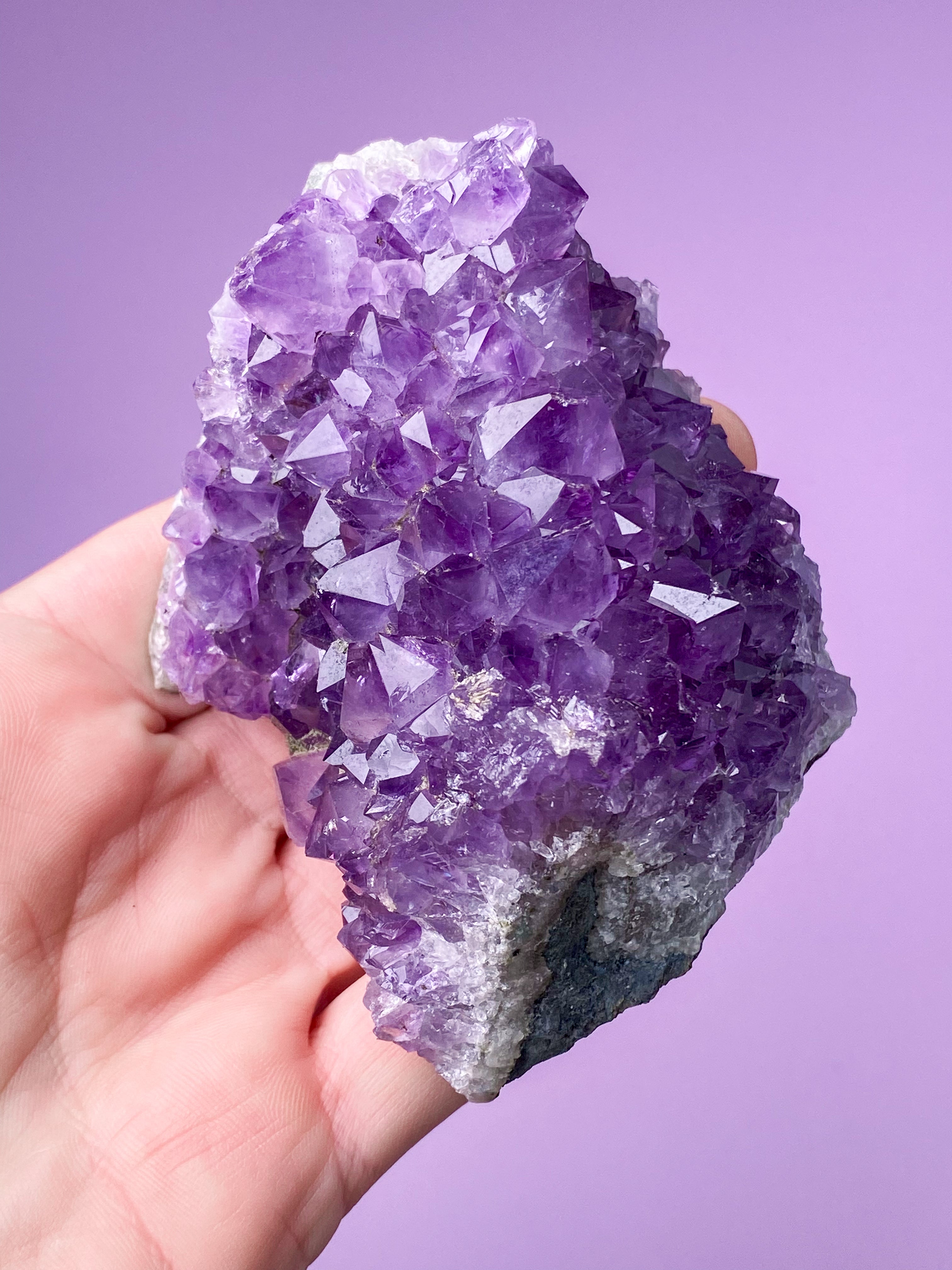 Ametyst Klynge (Nr. 18)