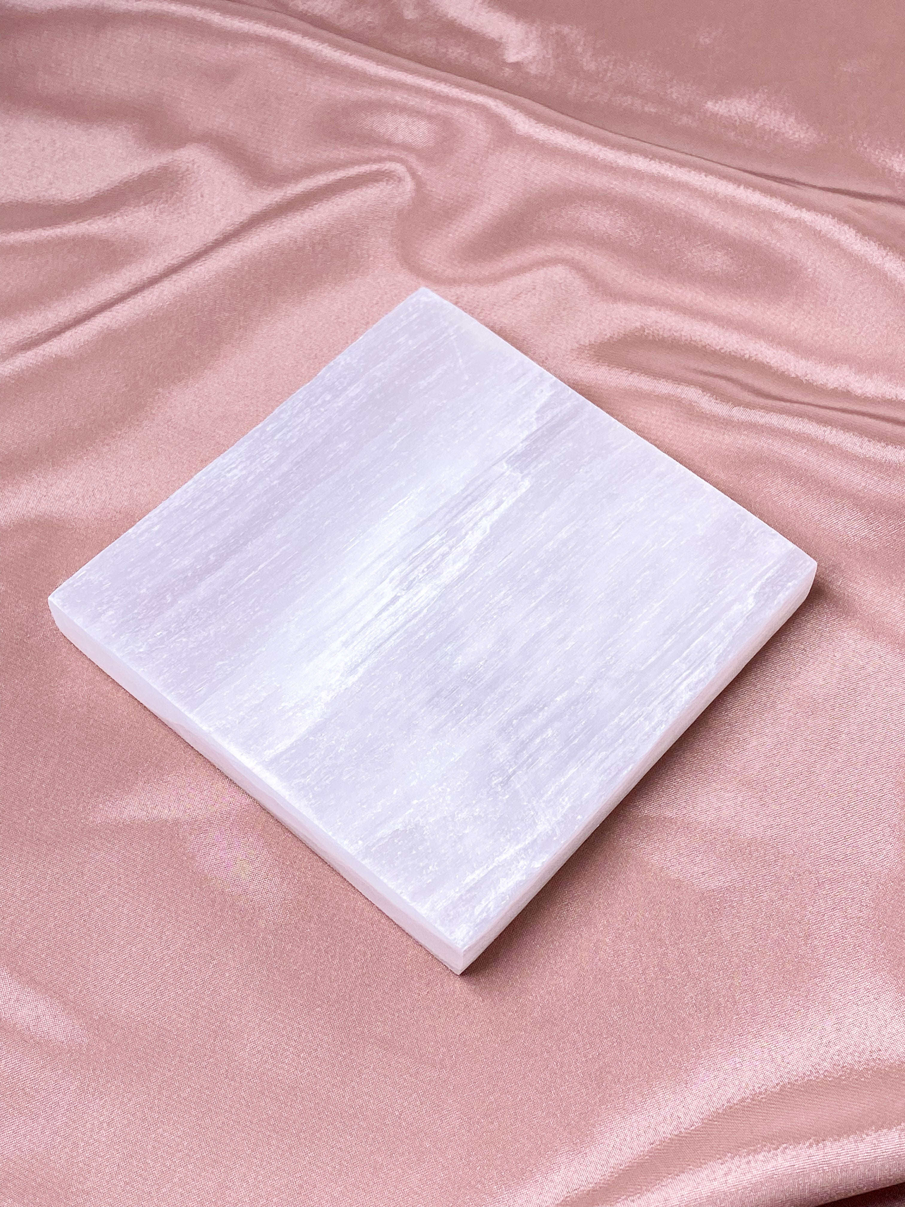 Selenit Kvadrat Plade