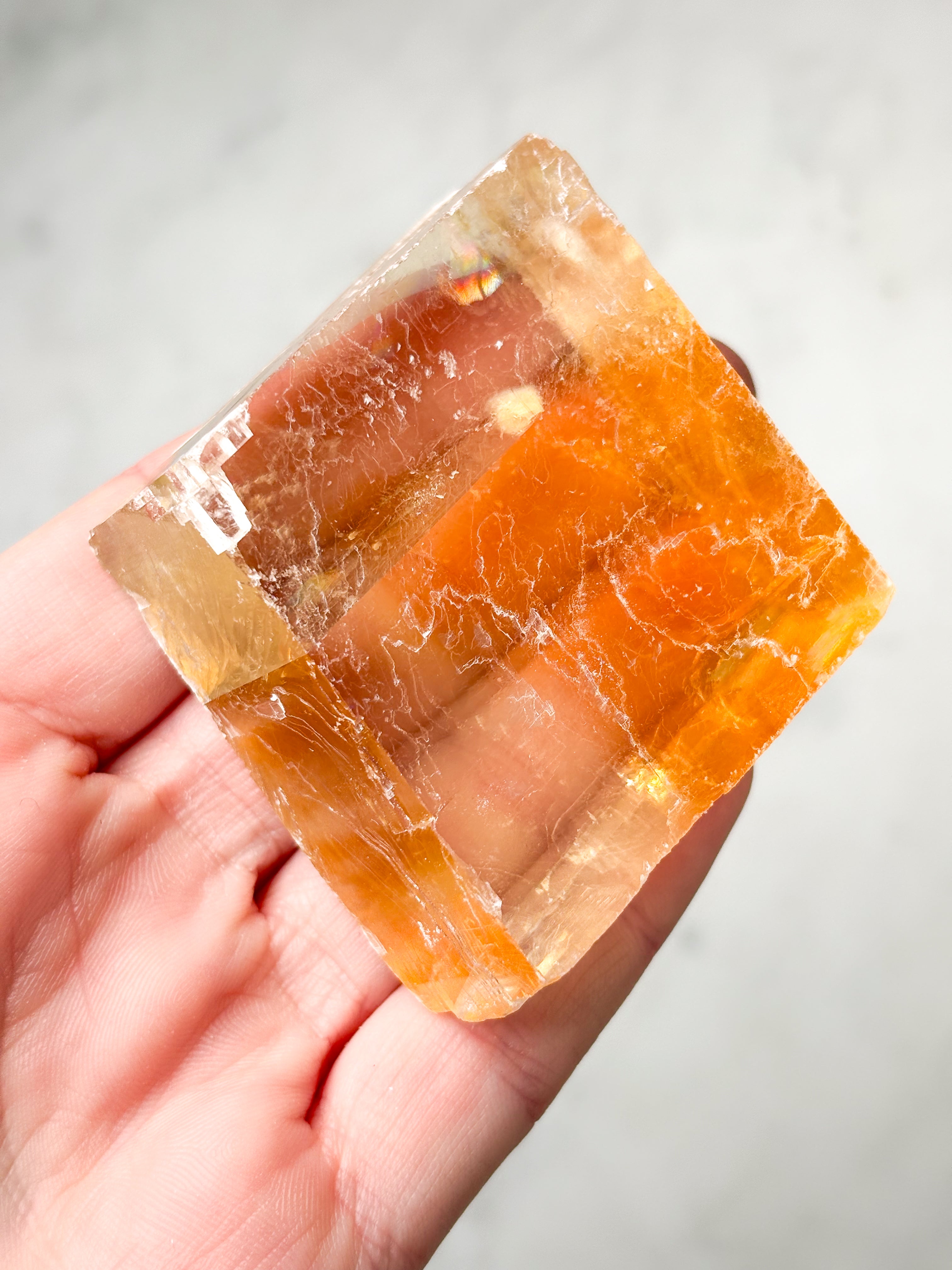 Optisk honungskalkcit rå (nr 10) 