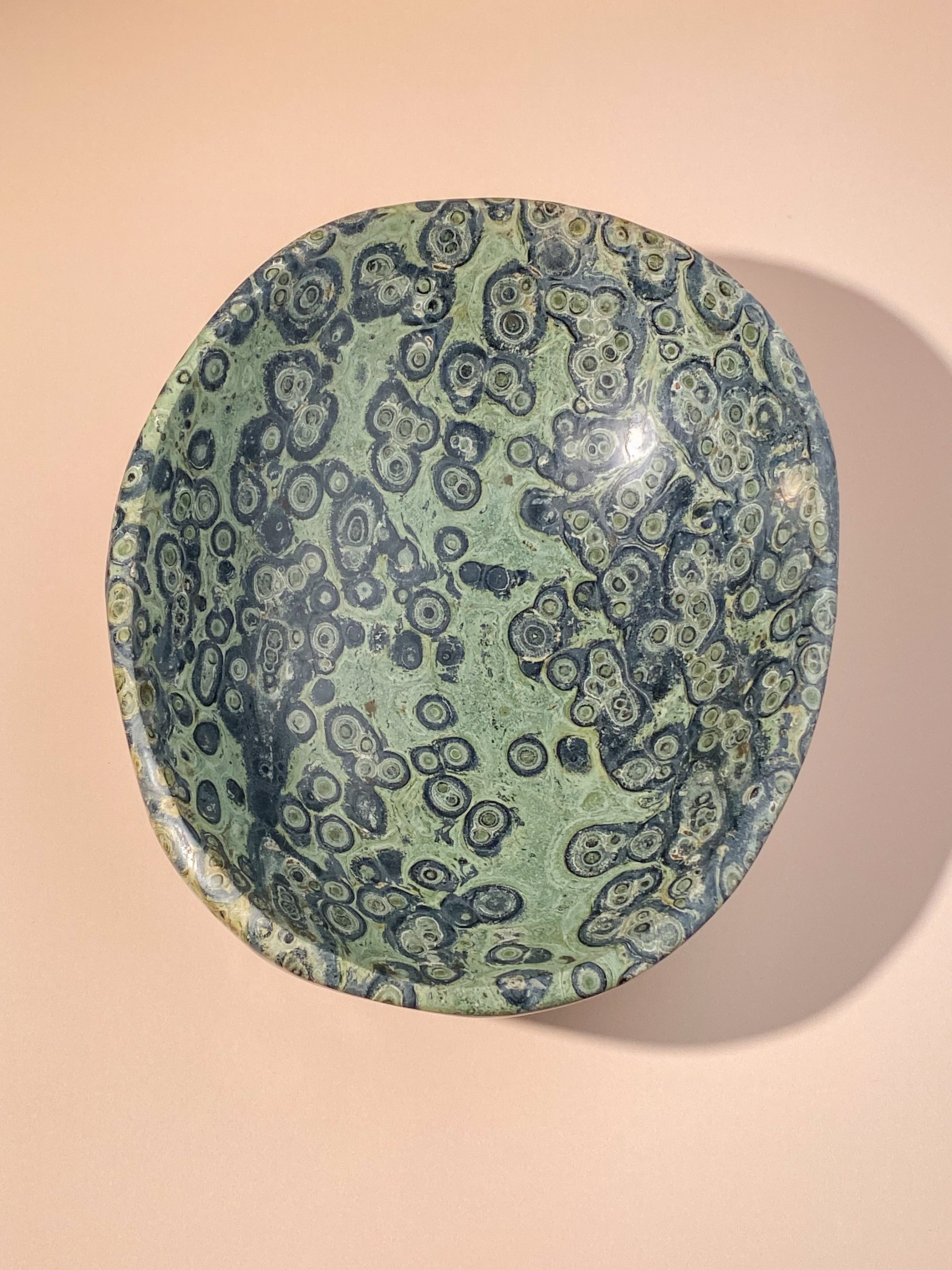 XL Kambaba Jaspis Skål (Nr. 1)