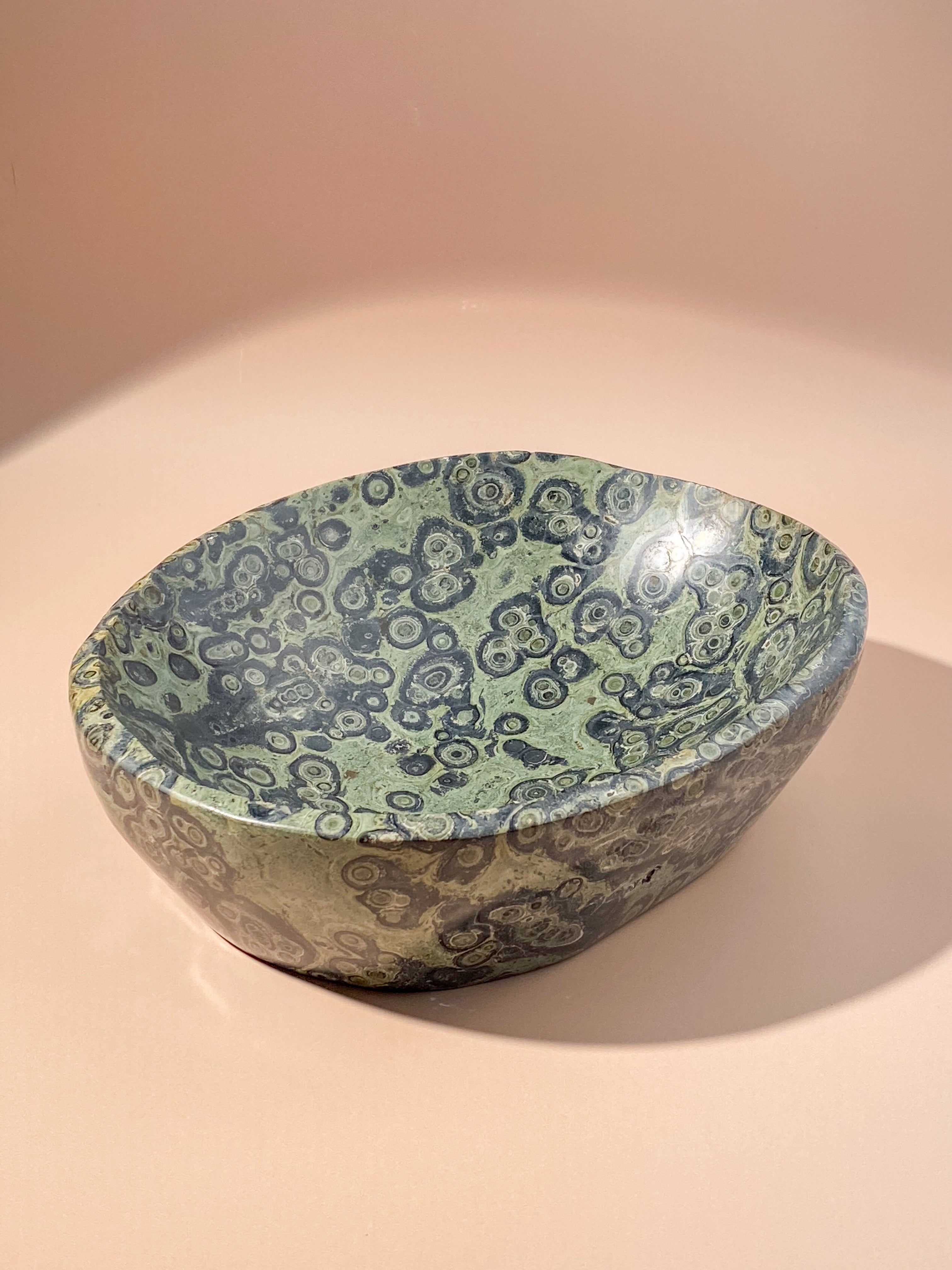 XL Kambaba Jaspis Skål (Nr. 1)