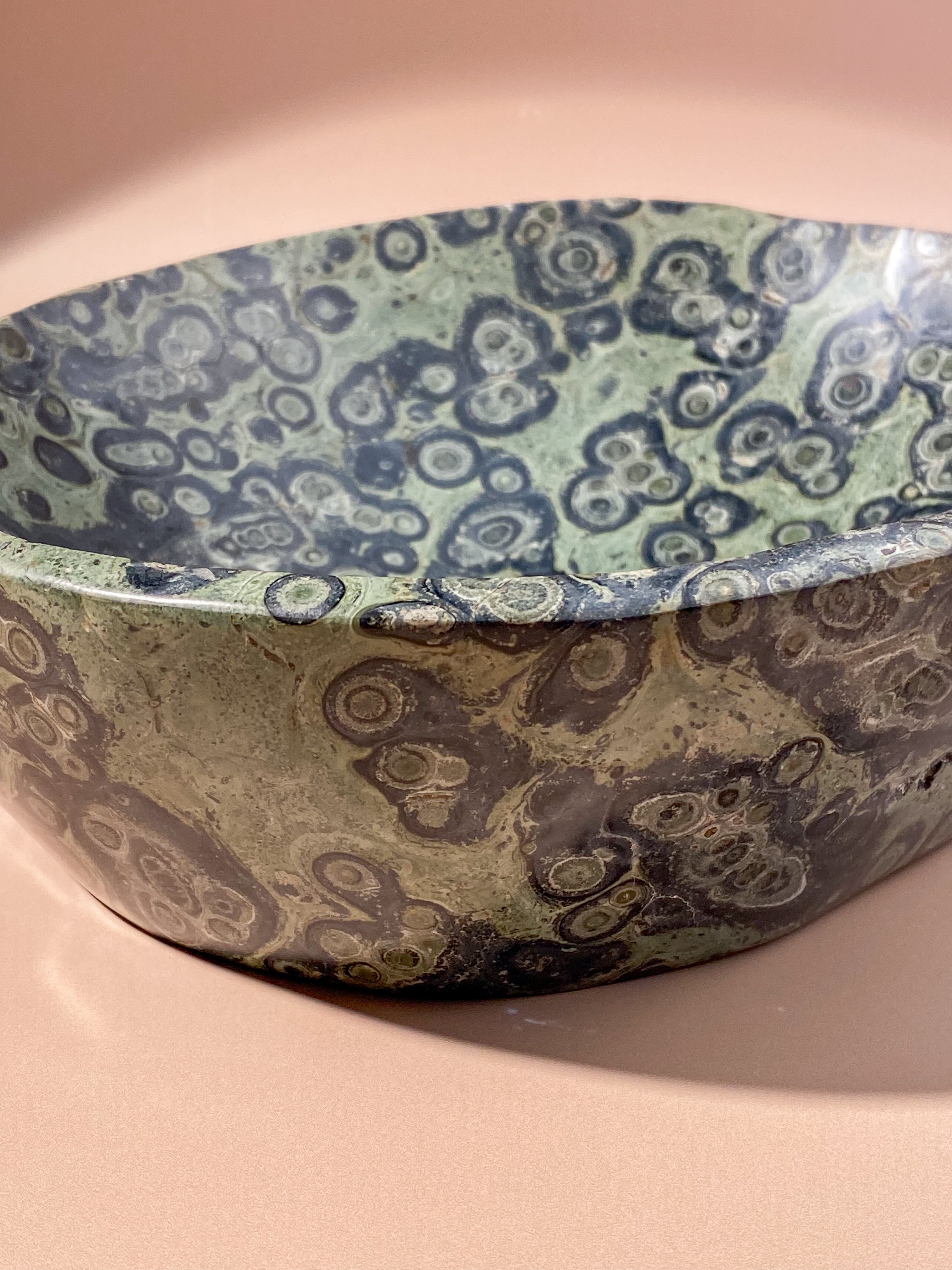 XL Kambaba Jaspis Skål (Nr. 1)