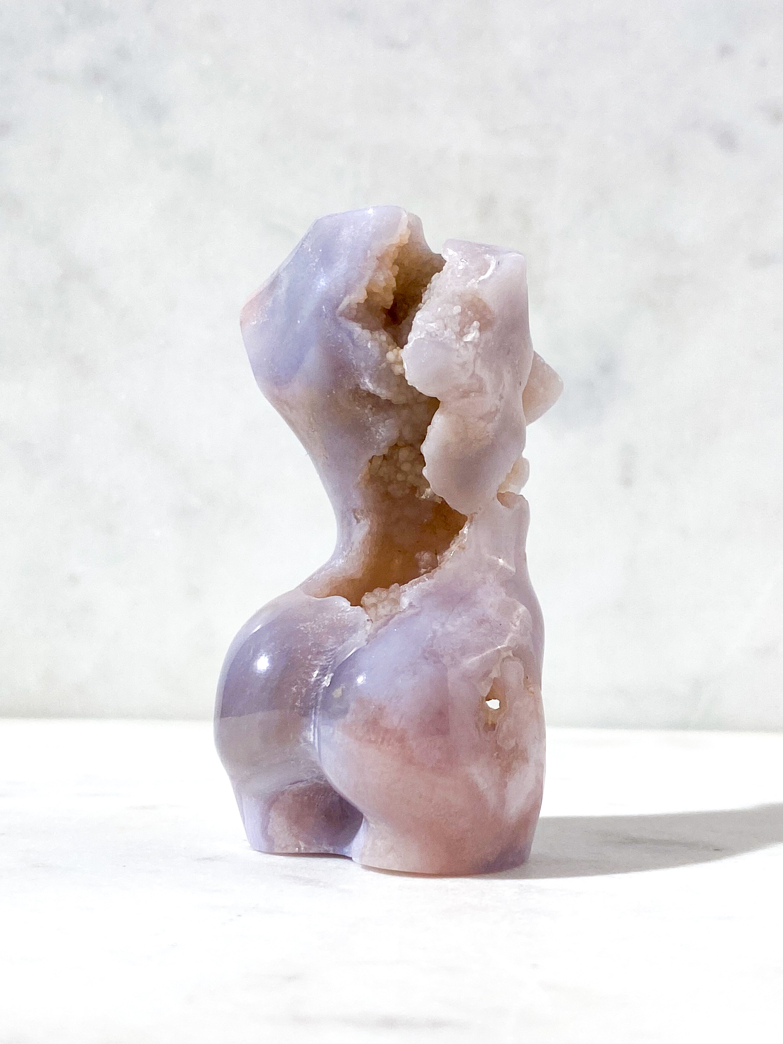 Blomster Agat Torso (Nr. 2)