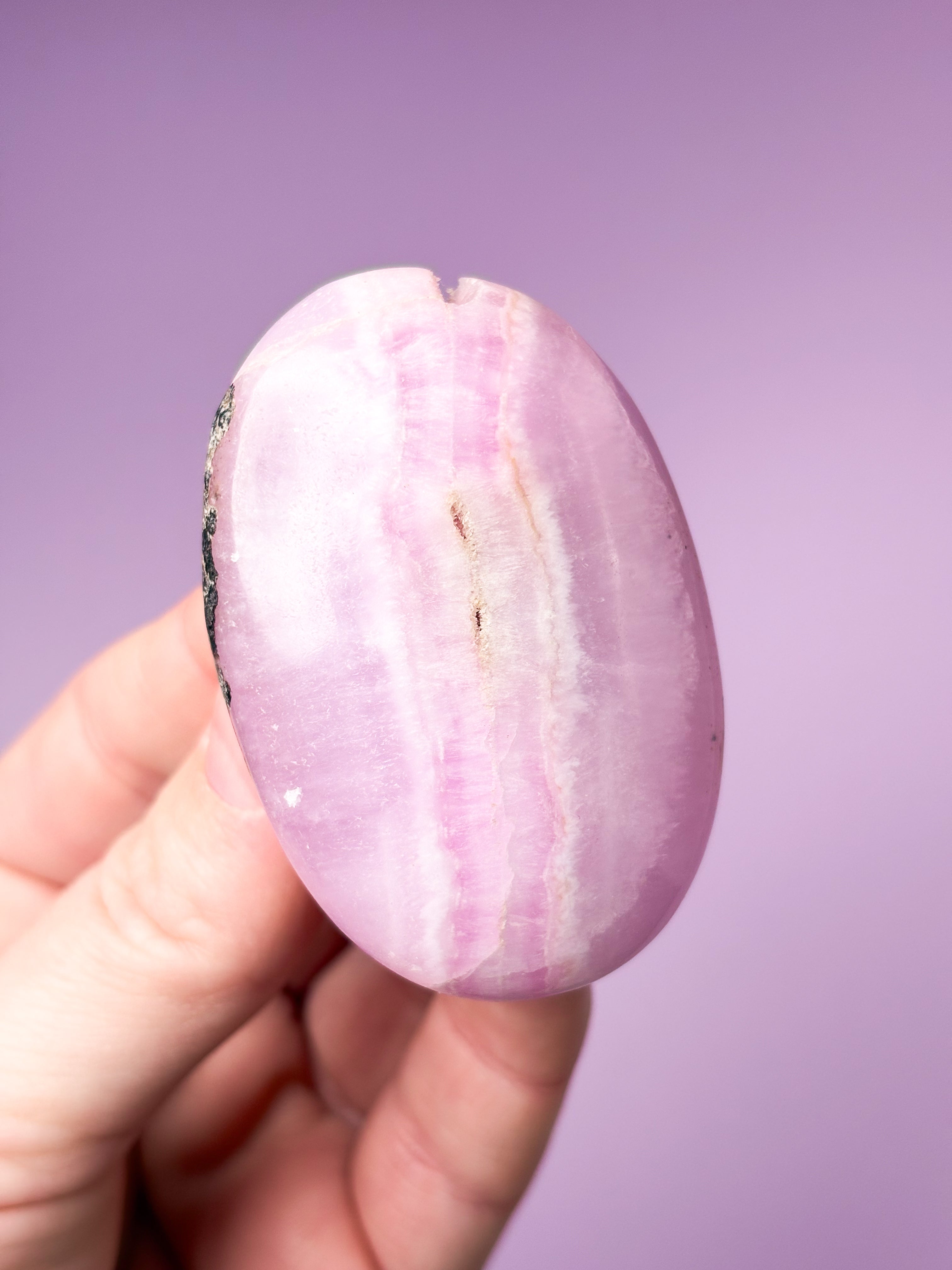 Pink Aragonit Palmstone (Nr. 7)