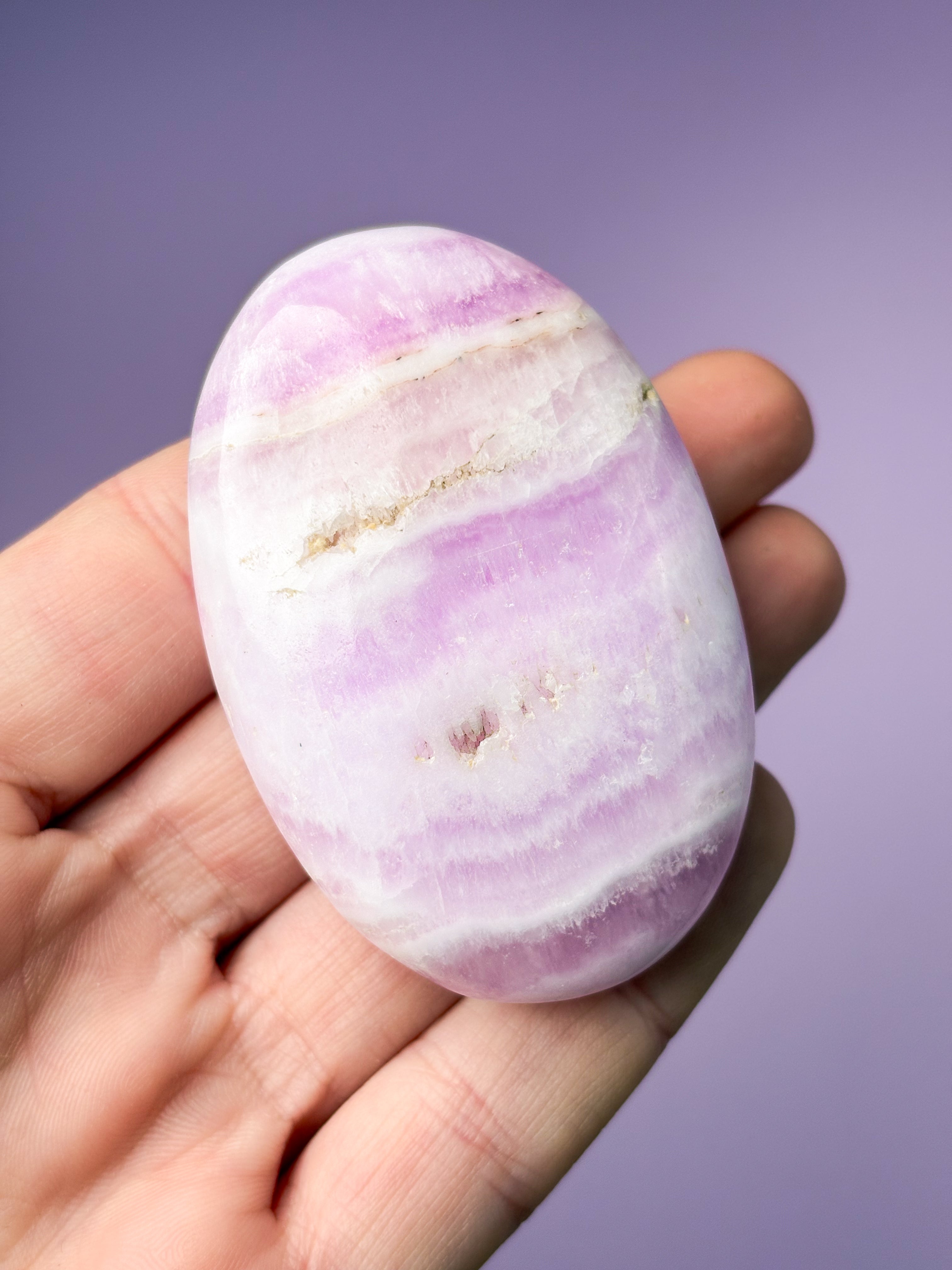 Pink Aragonit Palmstone (Nr. 11)