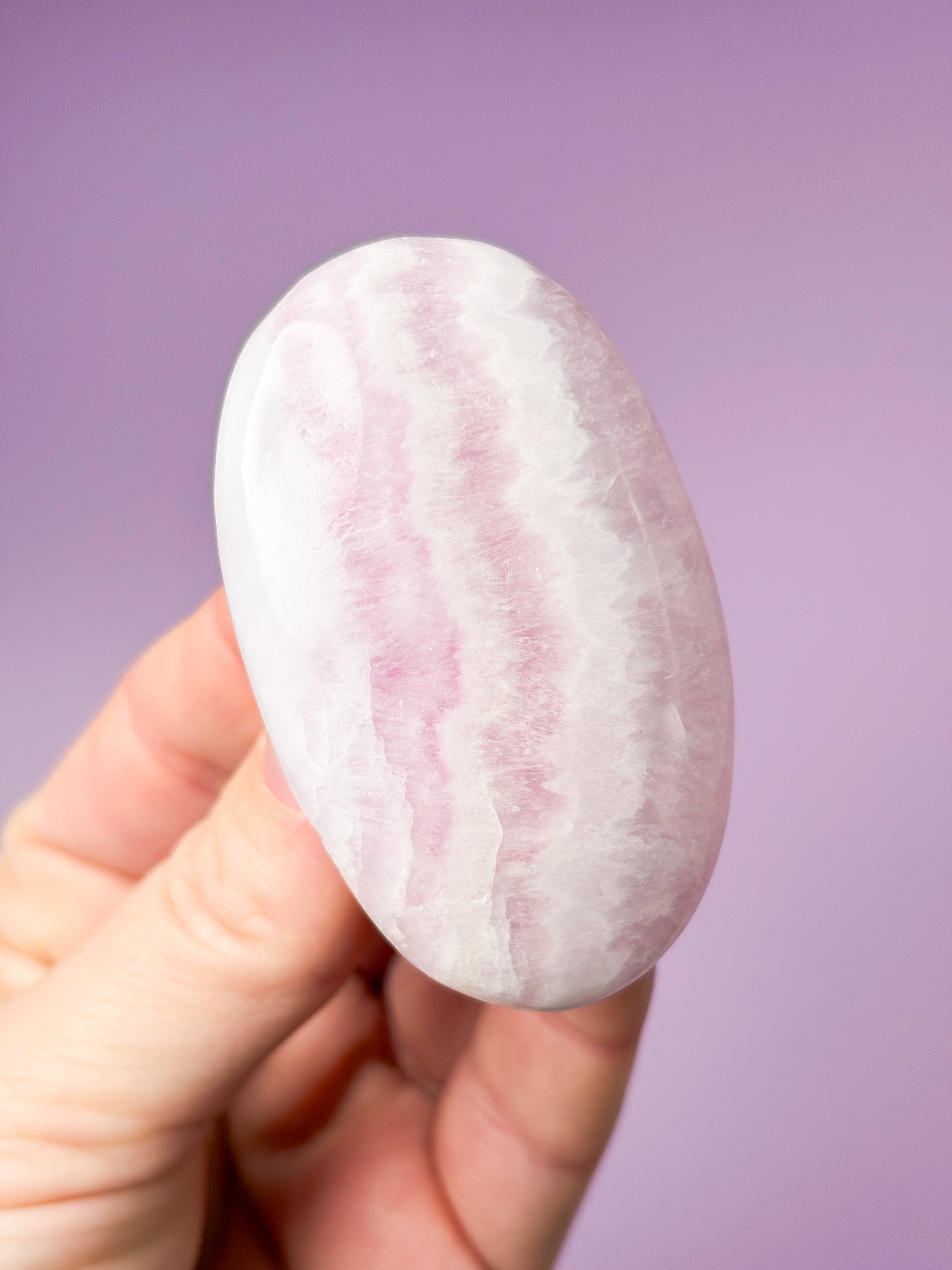 Pink Aragonit Palmstone (Nr. 12)