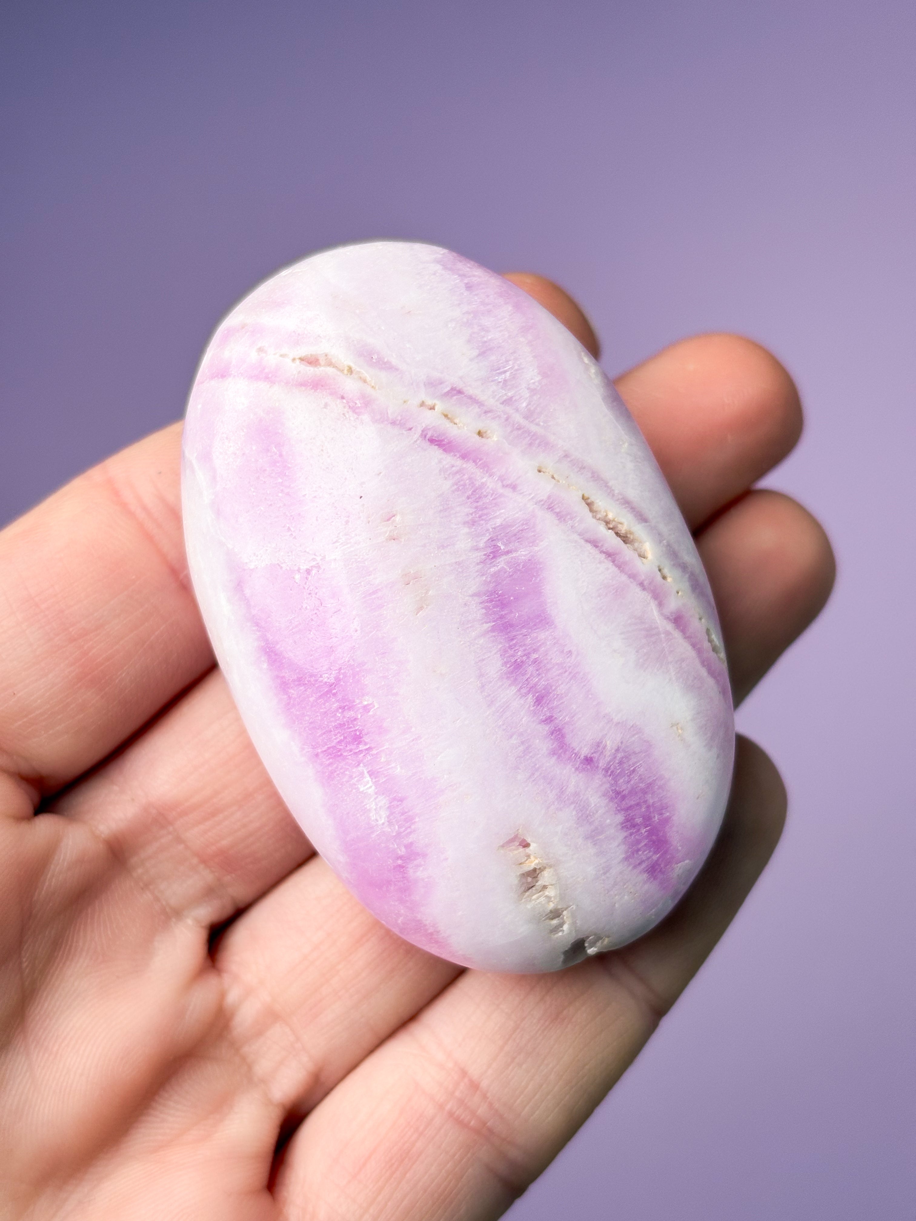 Rosa aragonitpalmsten (nr 15)