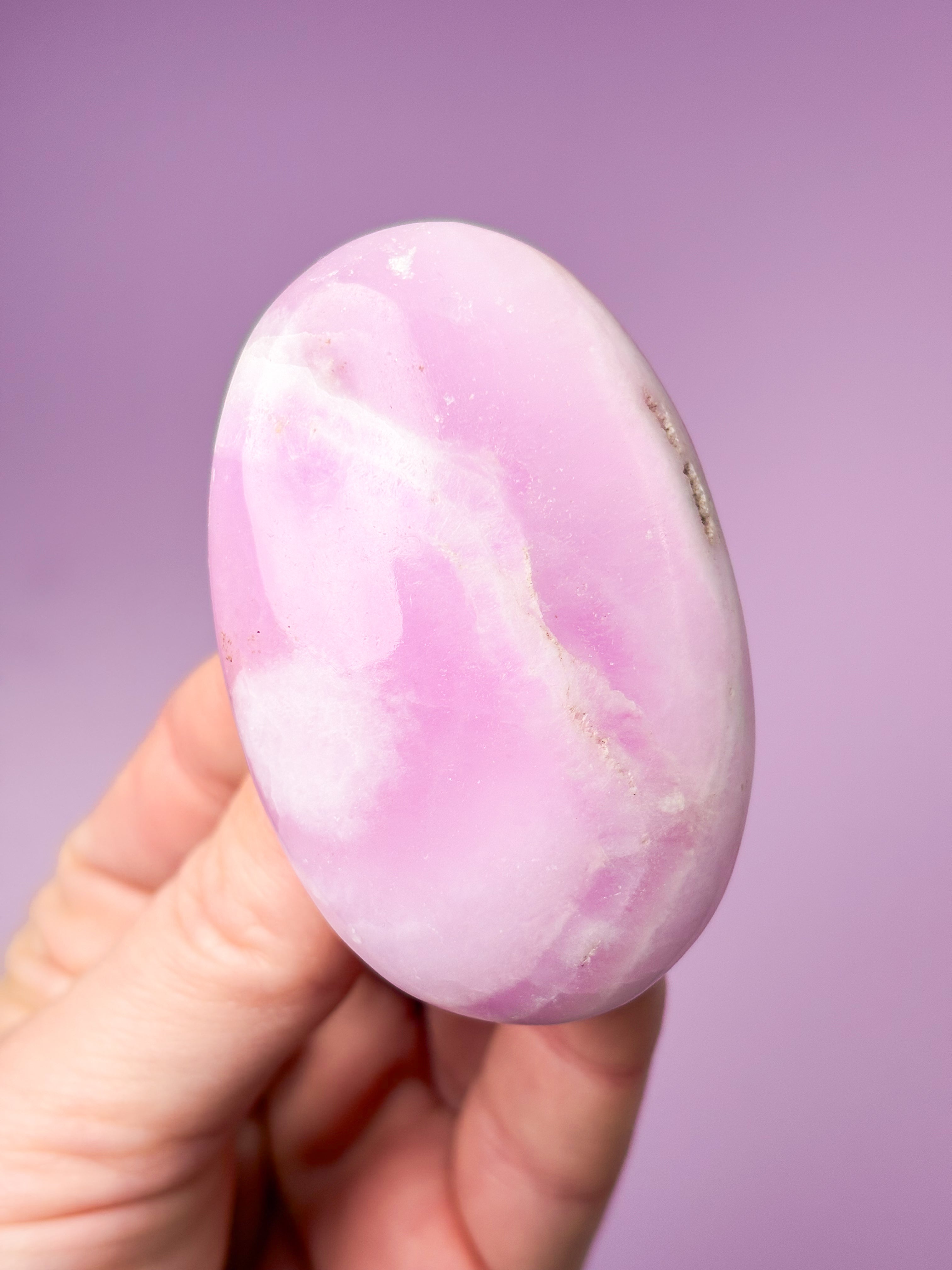 Rosa aragonitpalmsten (nr 16)