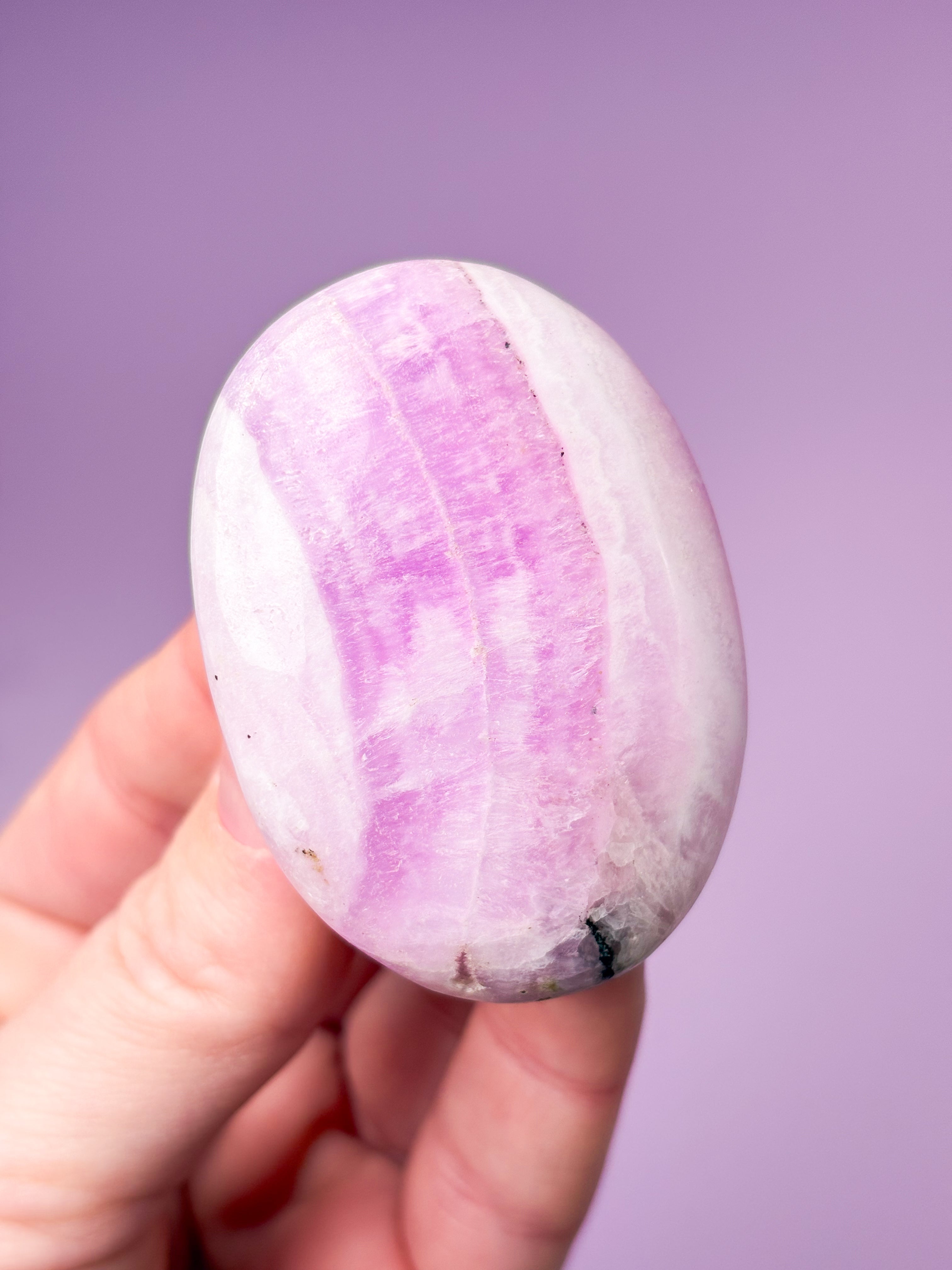 Rosa aragonitpalmsten (nr 21)