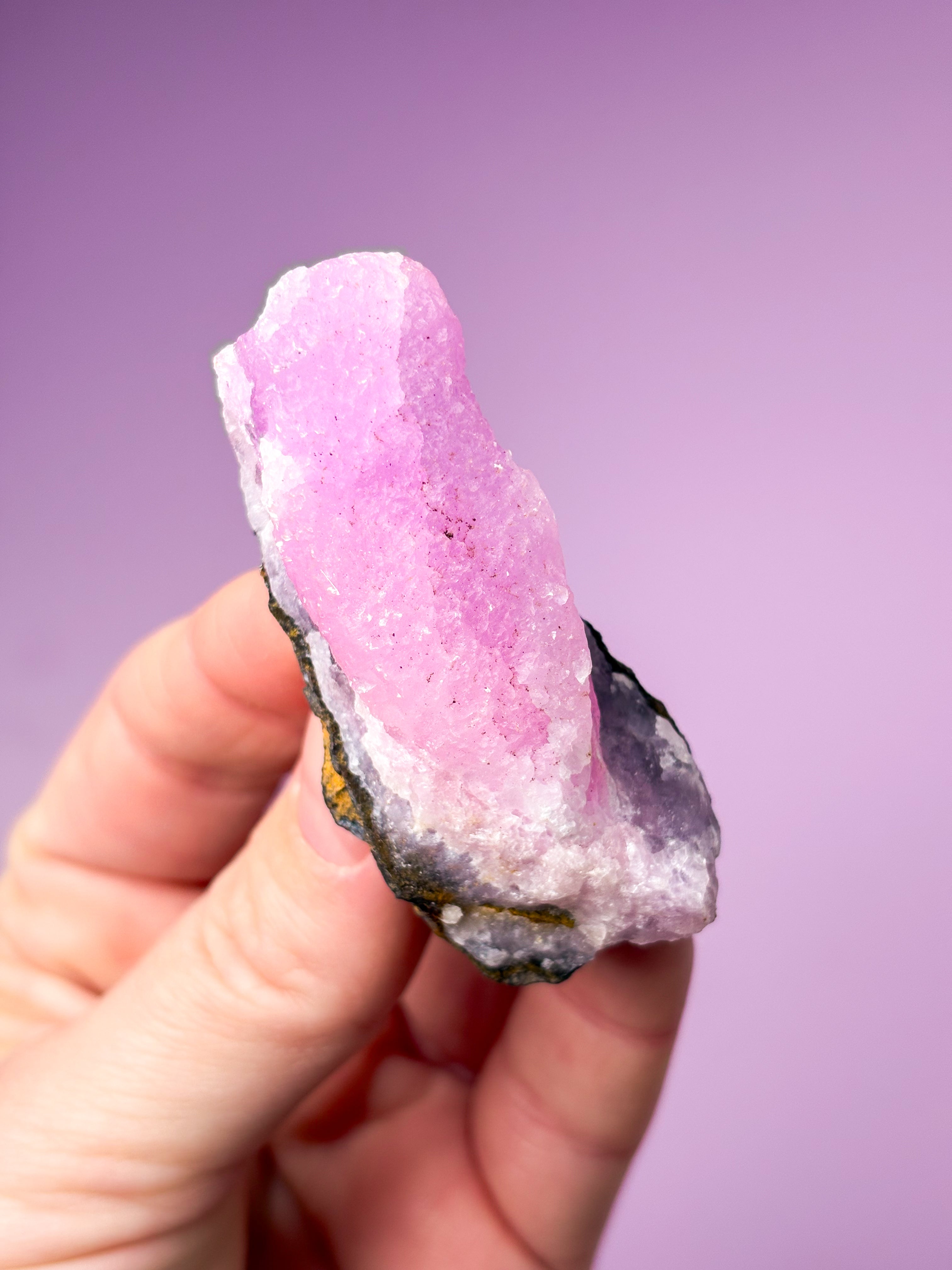 Pink Aragonit Rå (Nr. 1)