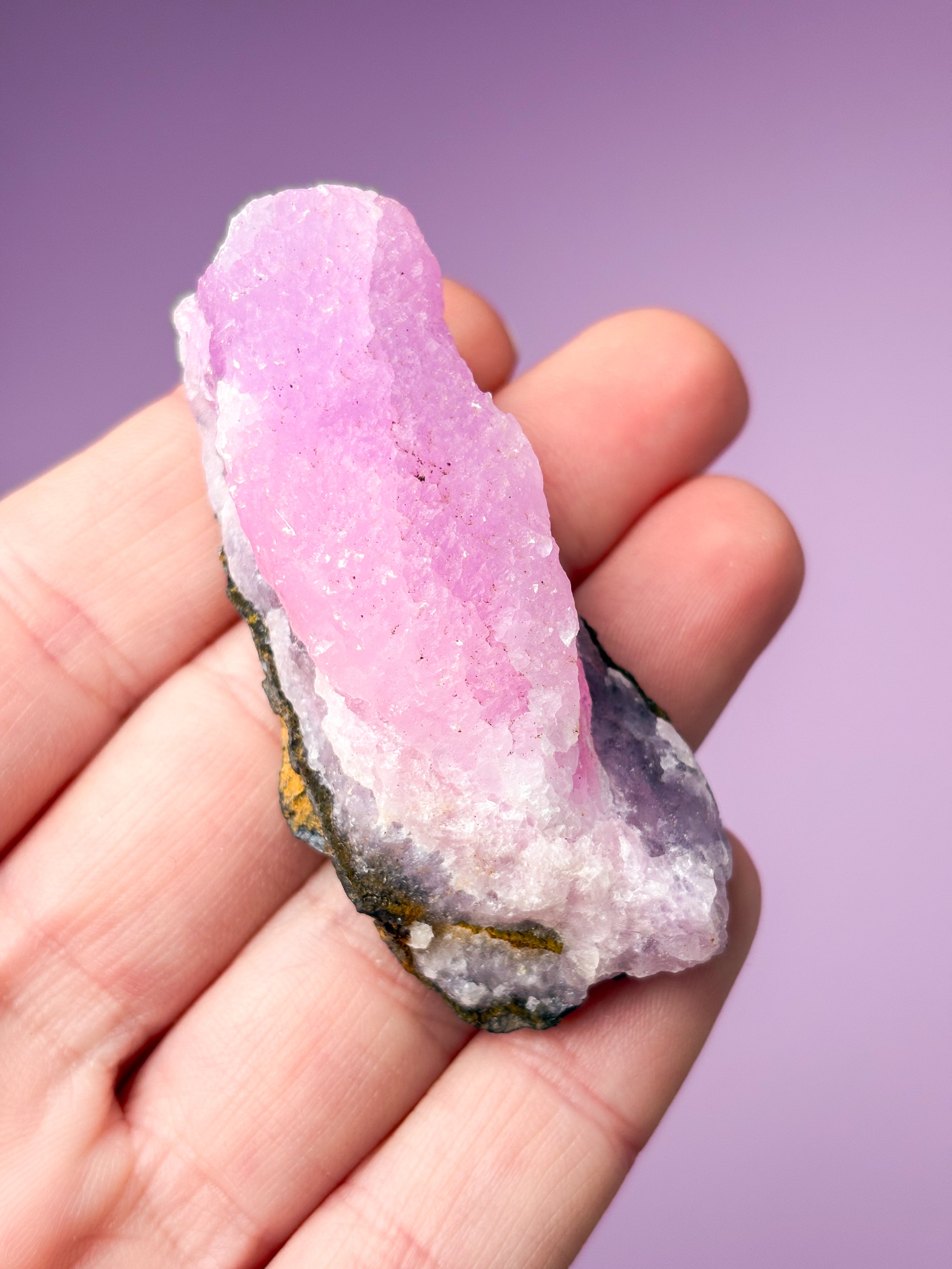 Rosa Aragonit Rå (nr 1)