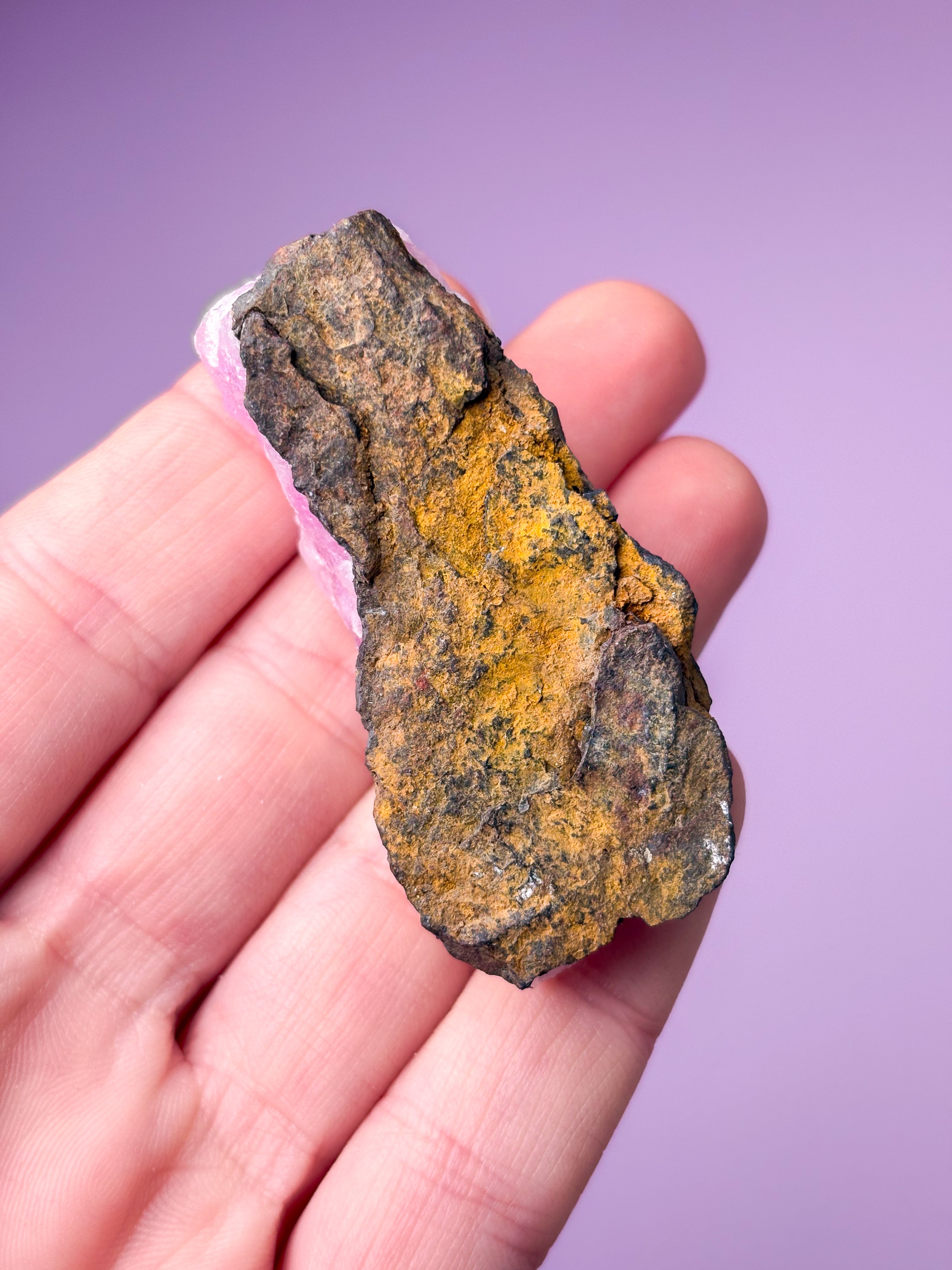 Rosa Aragonit Rå (nr 1)