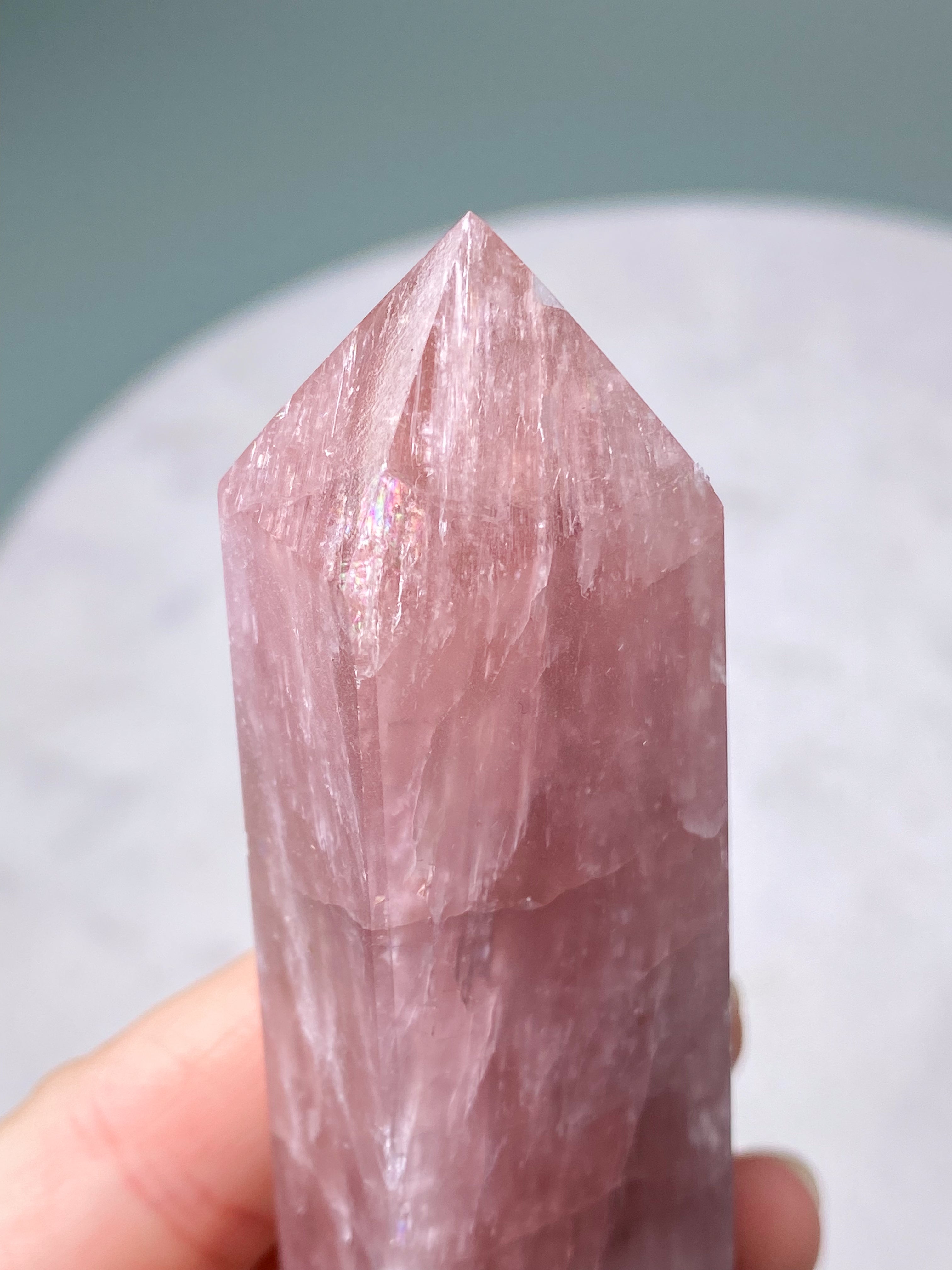 Rosa turmalintorn (nr 17) Exklusiv kvalitet