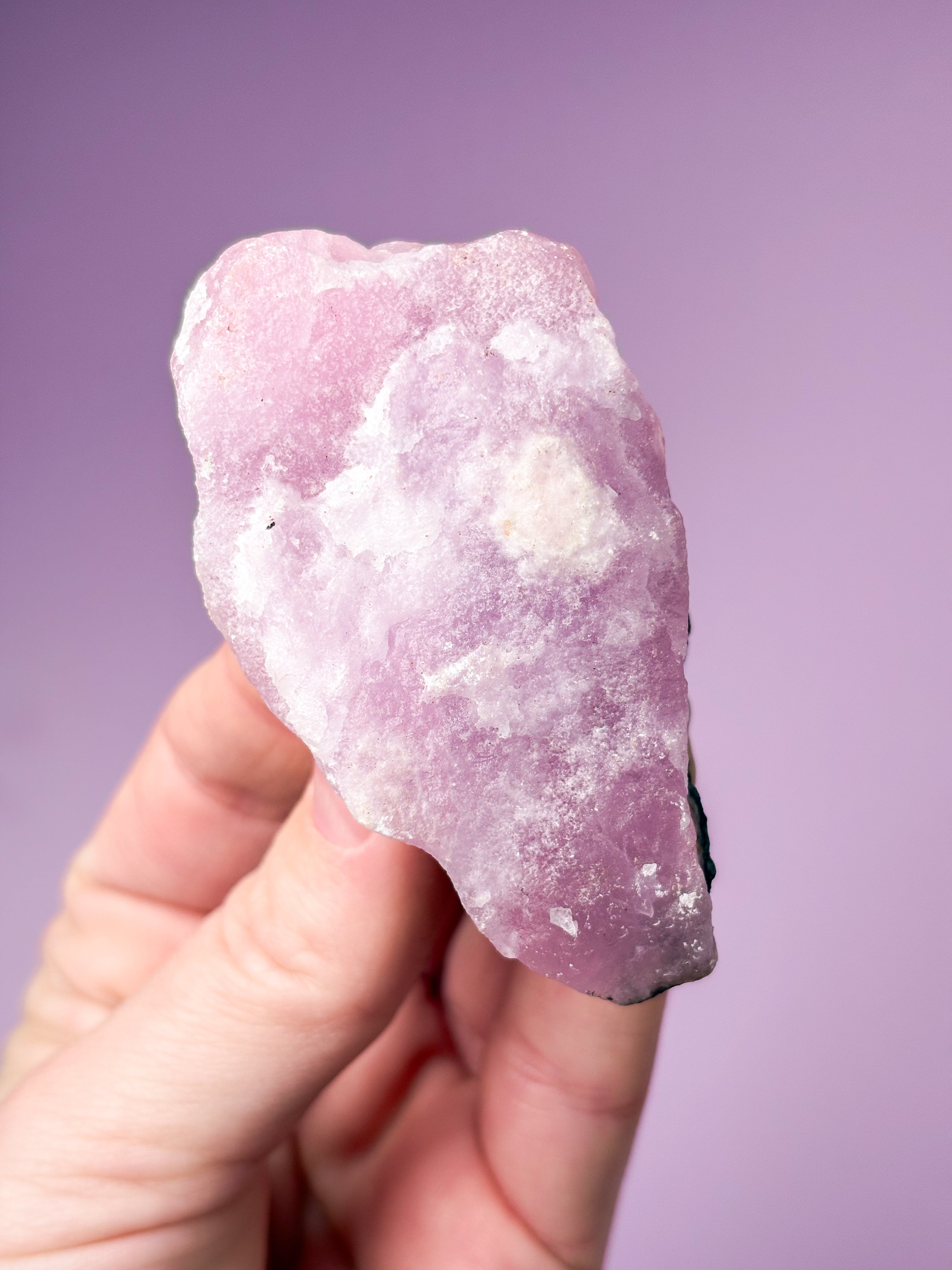 Pink Aragonit Rå (Nr. 8)