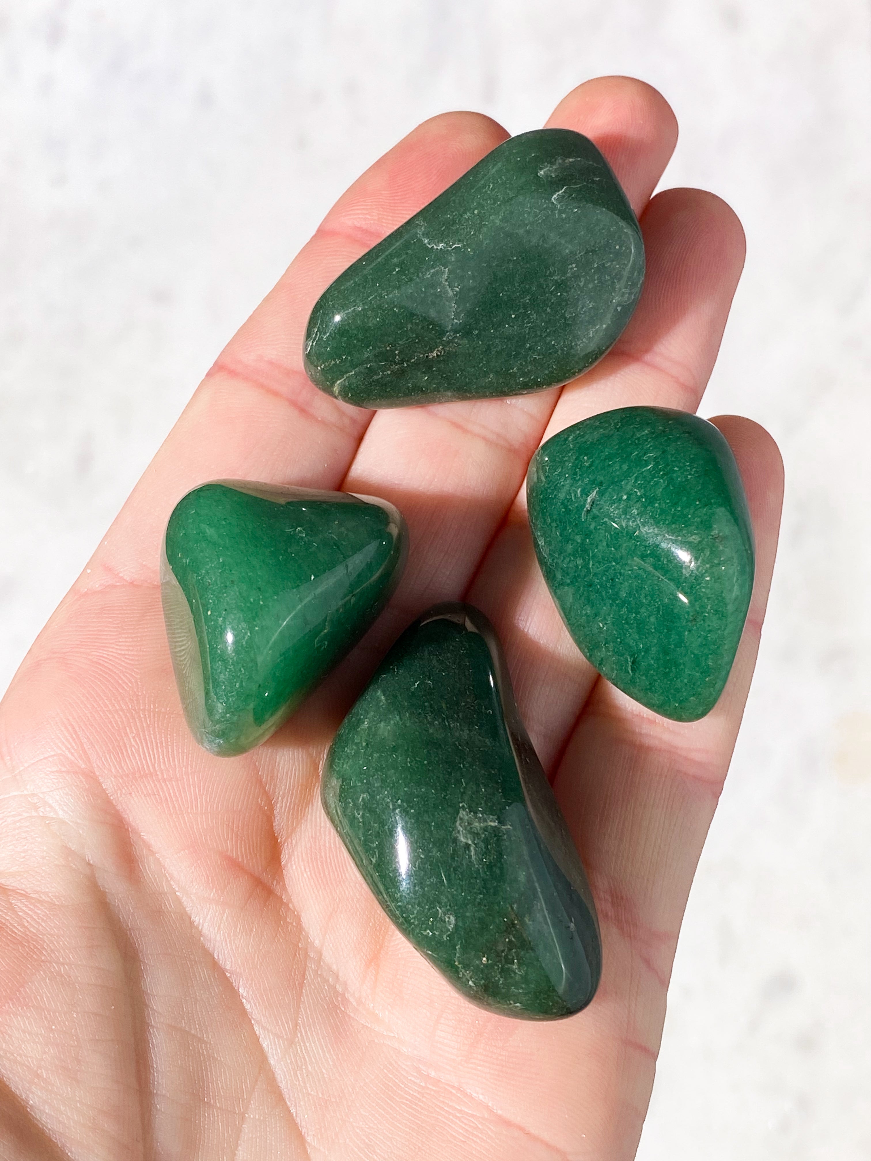 Grön Aventurin Pocket Stone