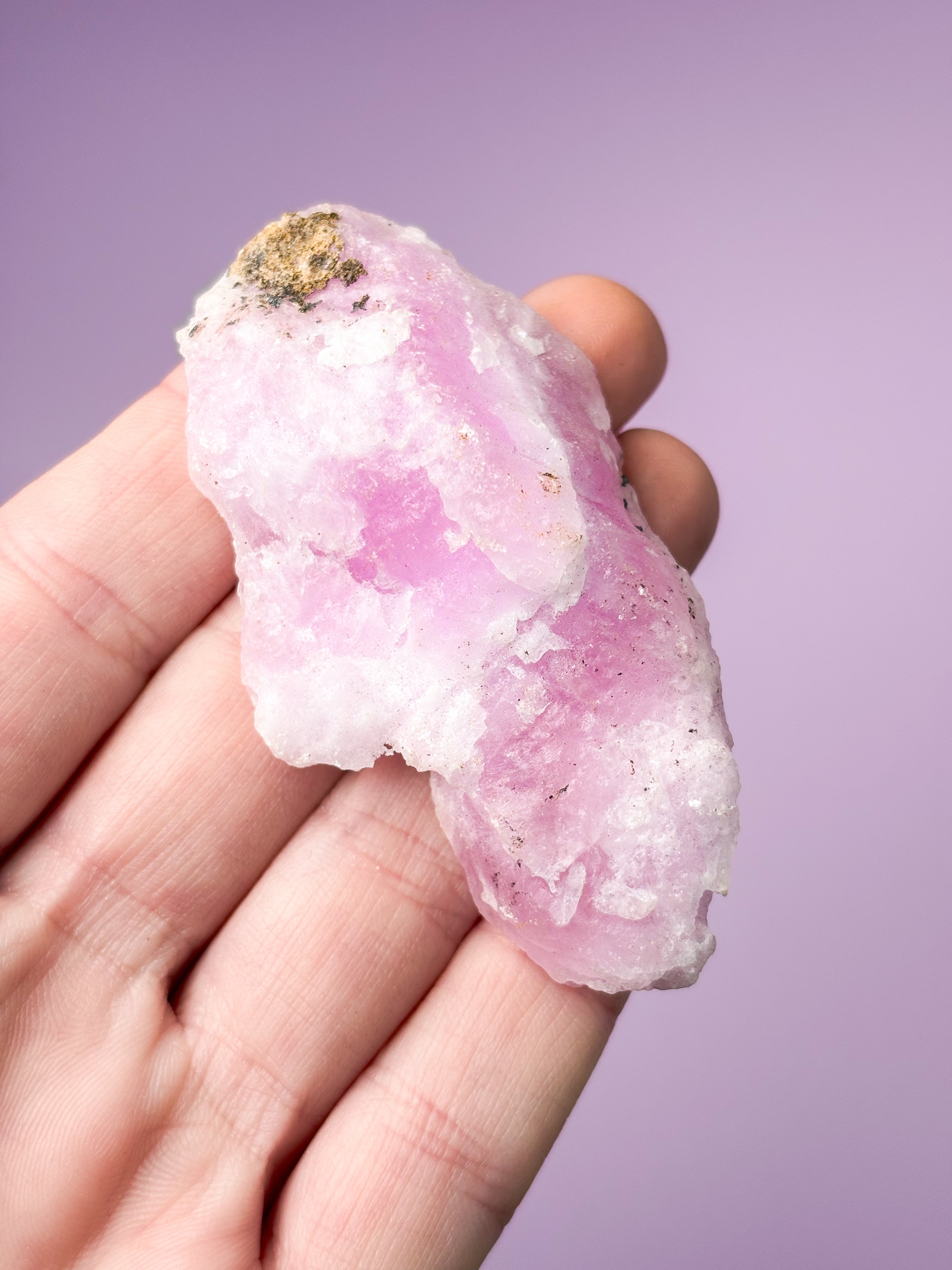 Pink Aragonit Rå (Nr. 11)