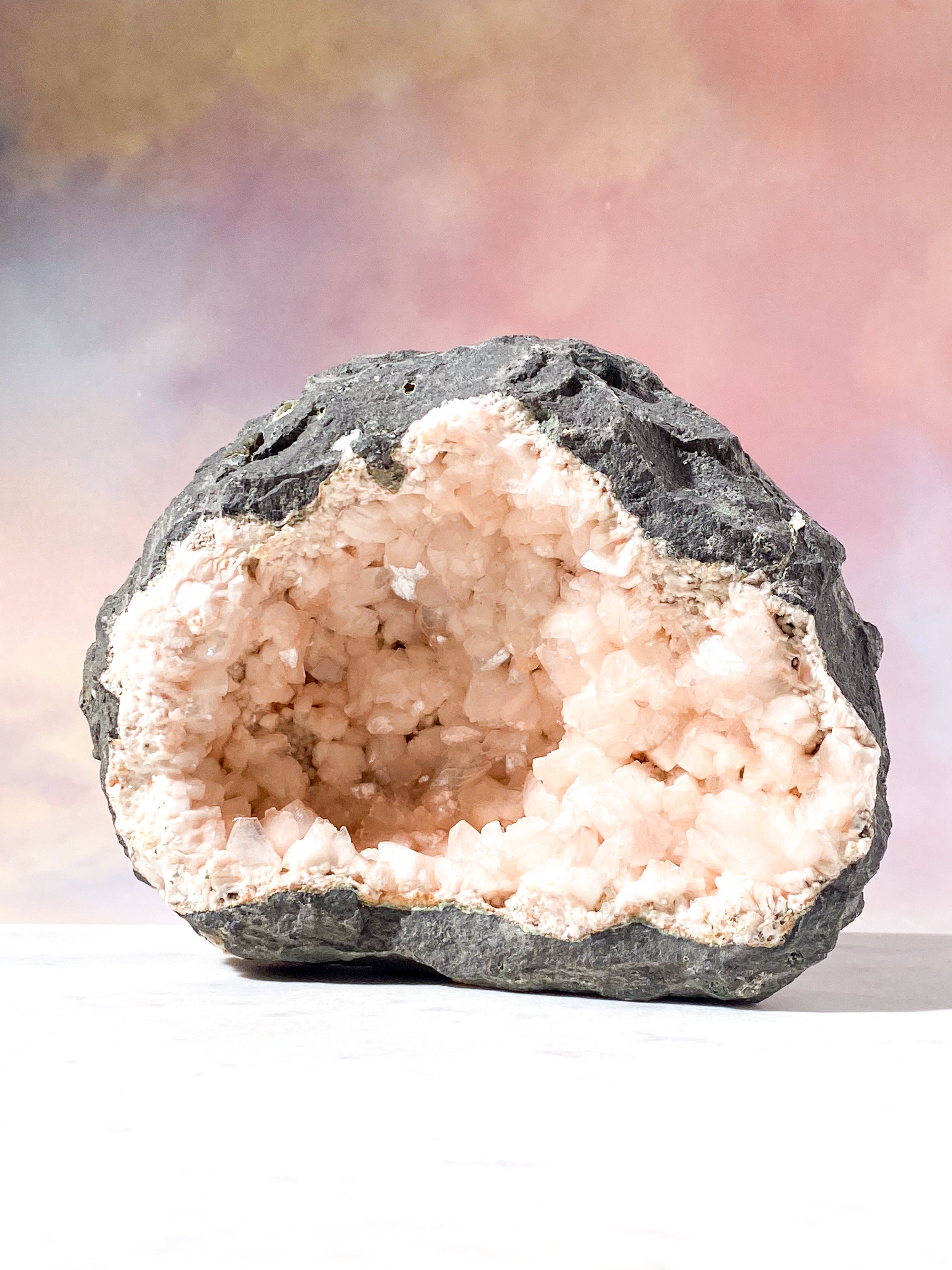 Stor Stående Heulandit Geode (Nr. 1)