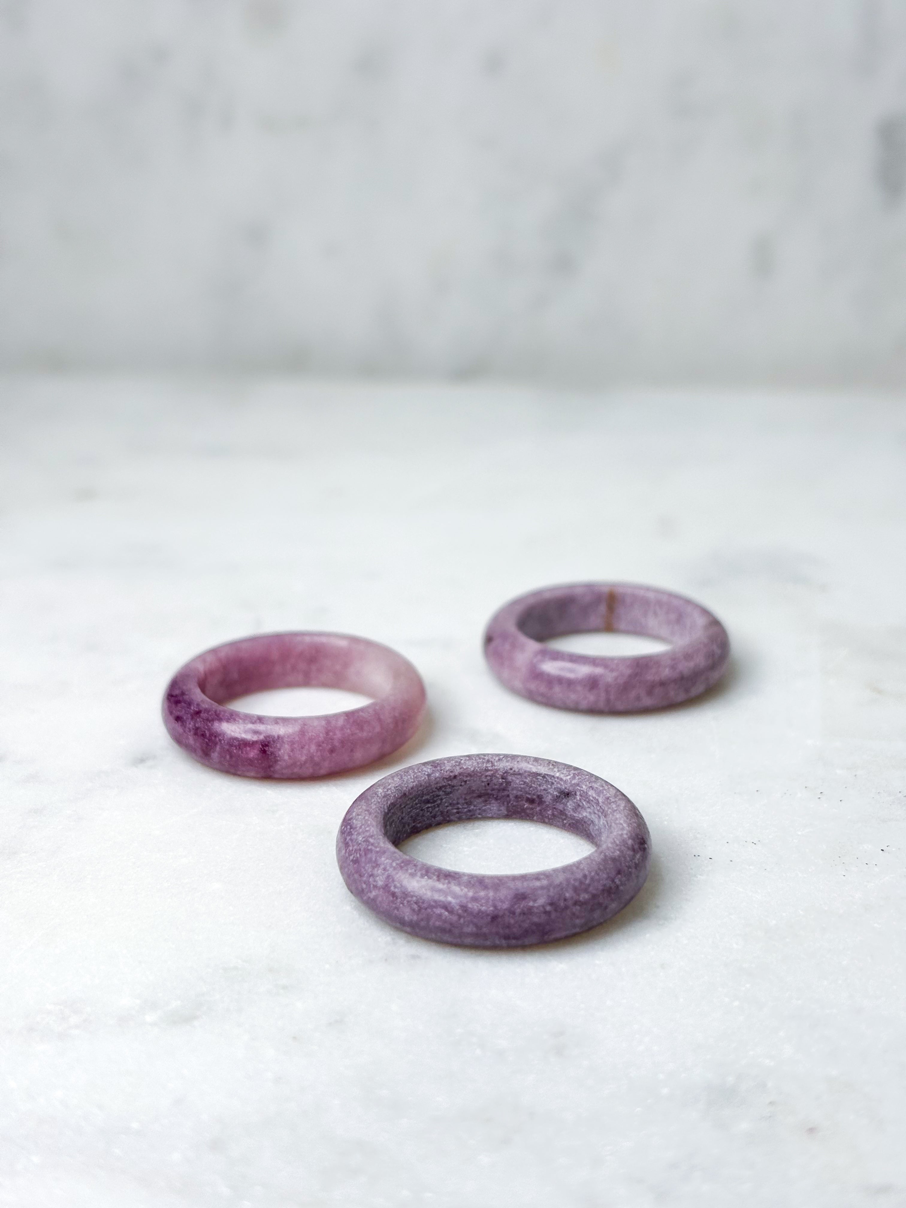 Lepidolit Kugleholder