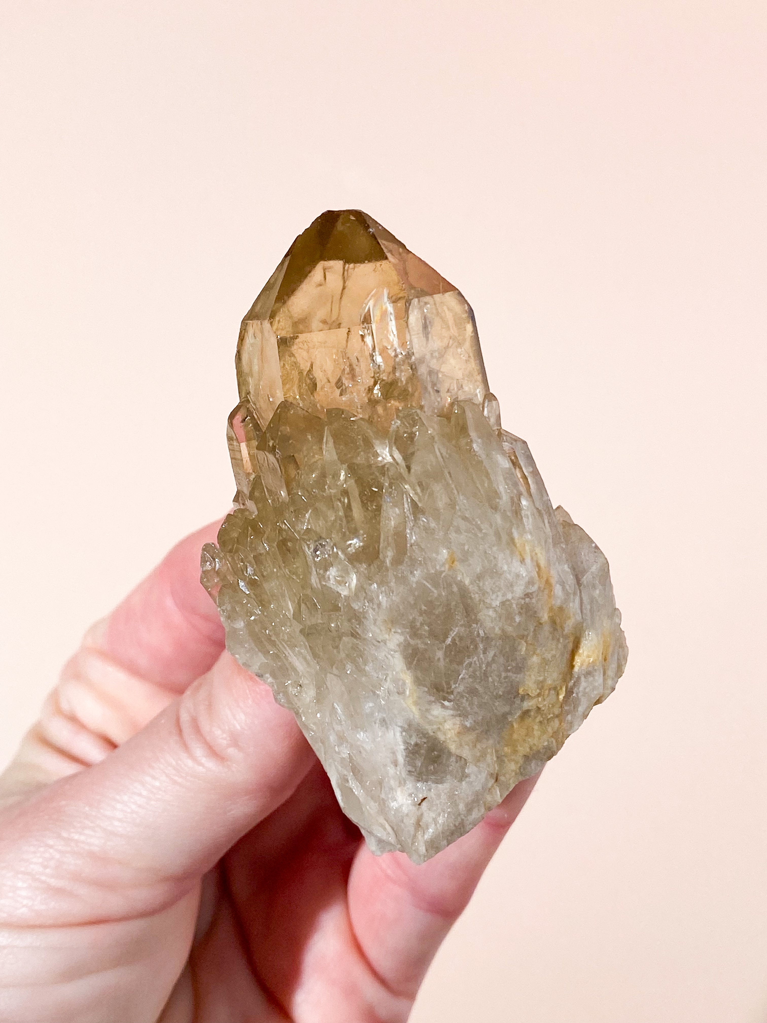 Kundalini Citrin Klynge (Nr. 9)