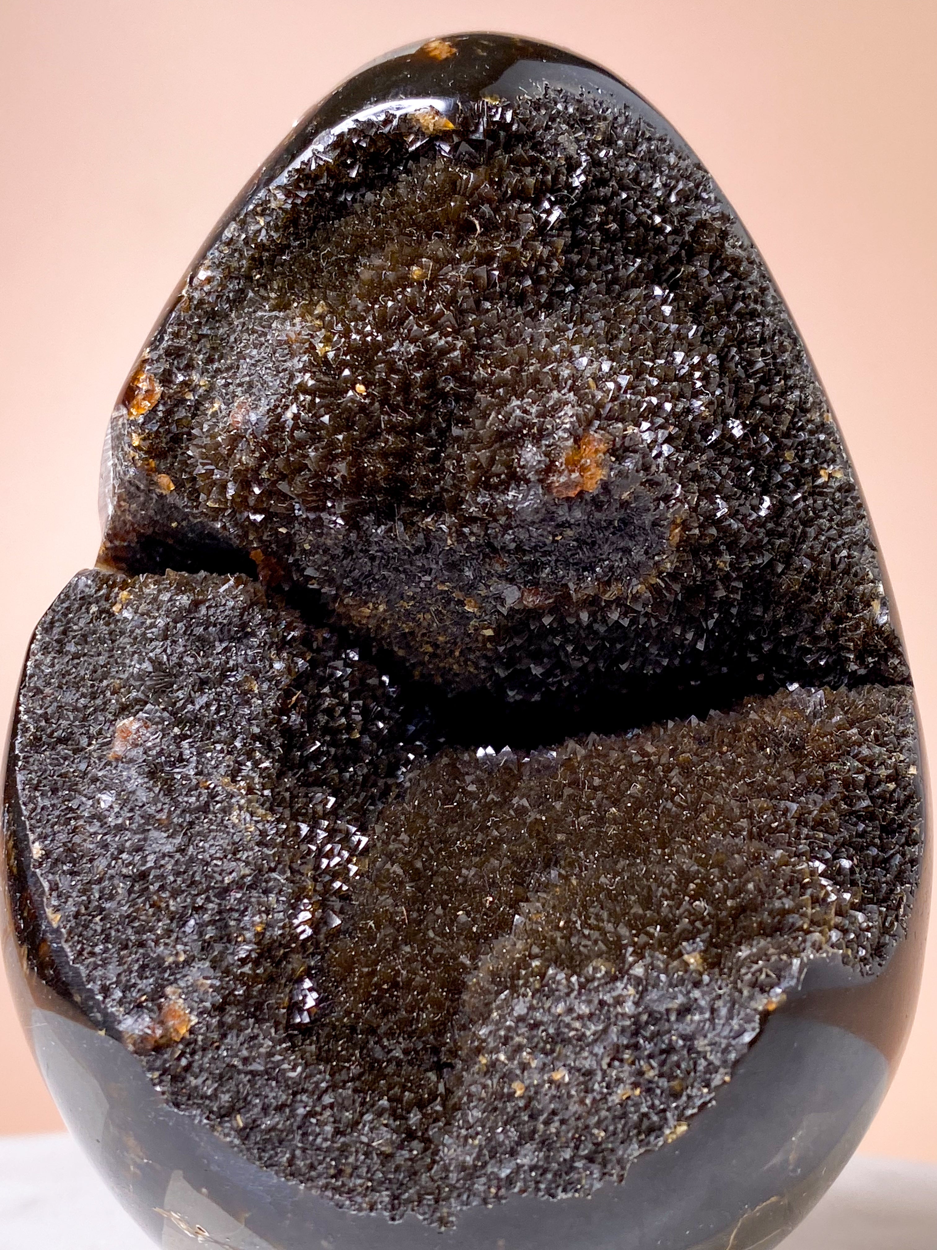 Druzy Septarie æg (Nr. 4)