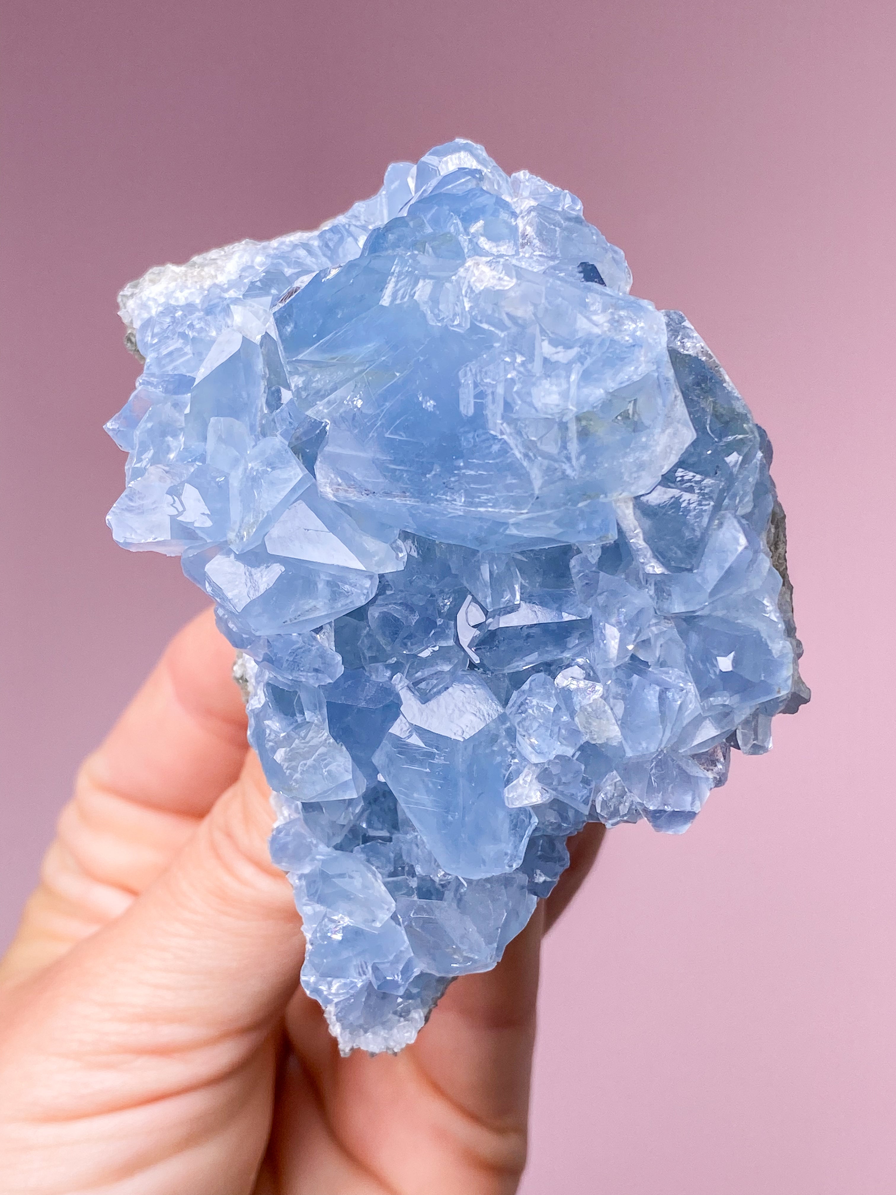 Celestit Cluster (nr 4)
