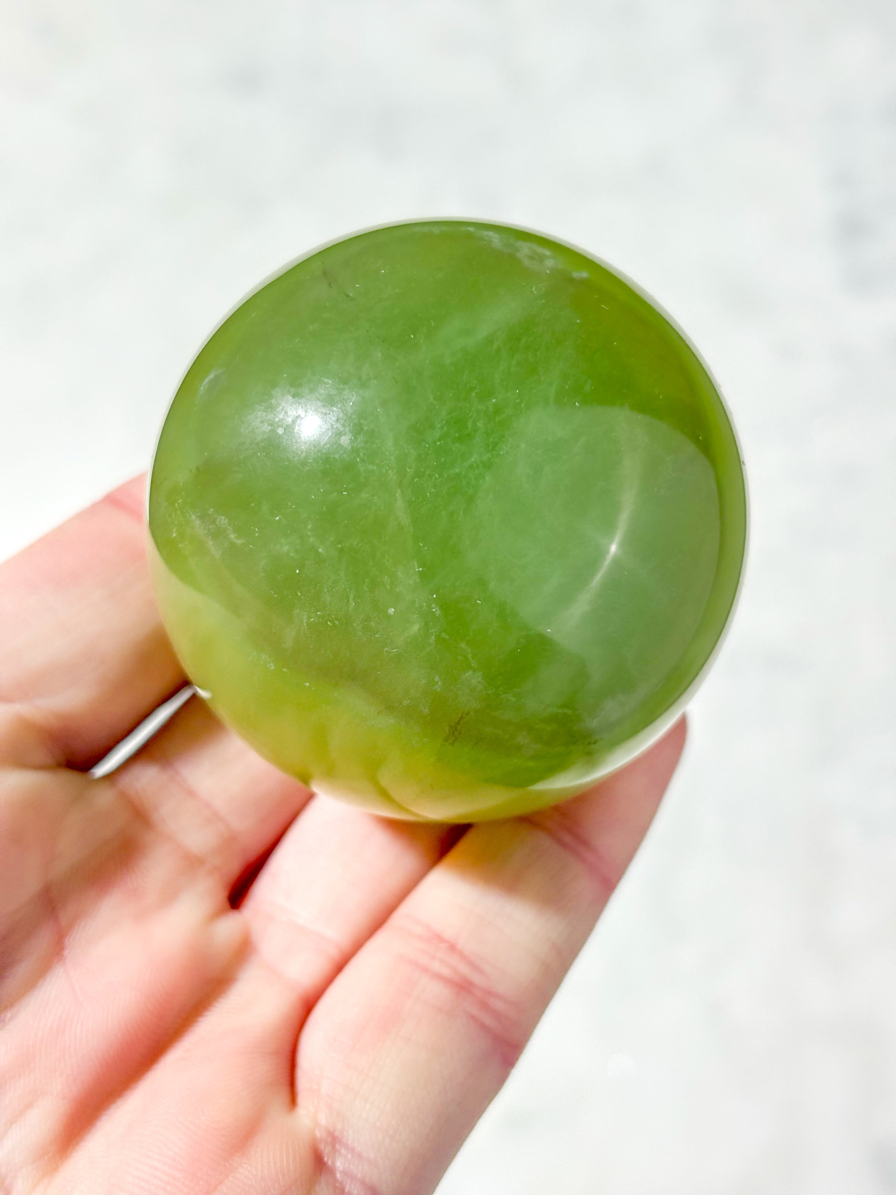 Mango Fluorit Kugle (Nr. 16)