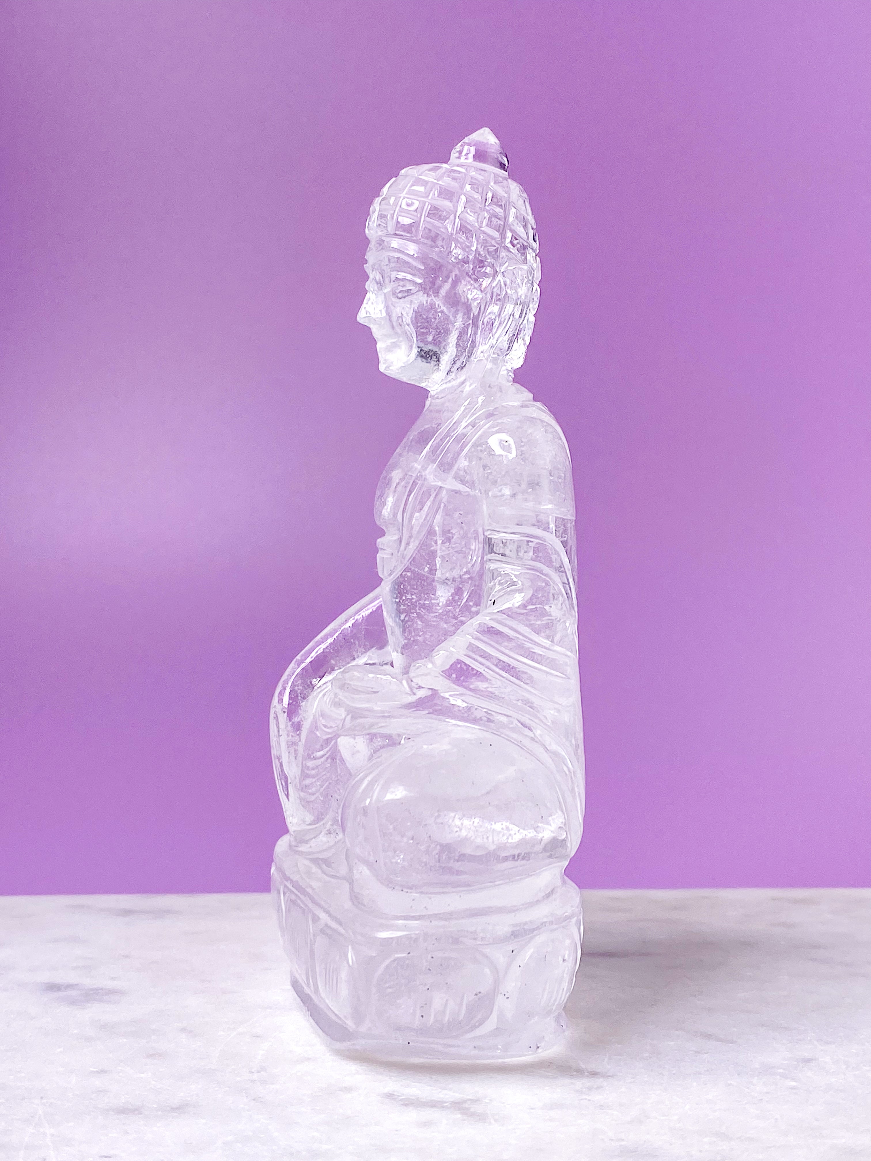 Bjergkrystal Buddha (Nr. 2)