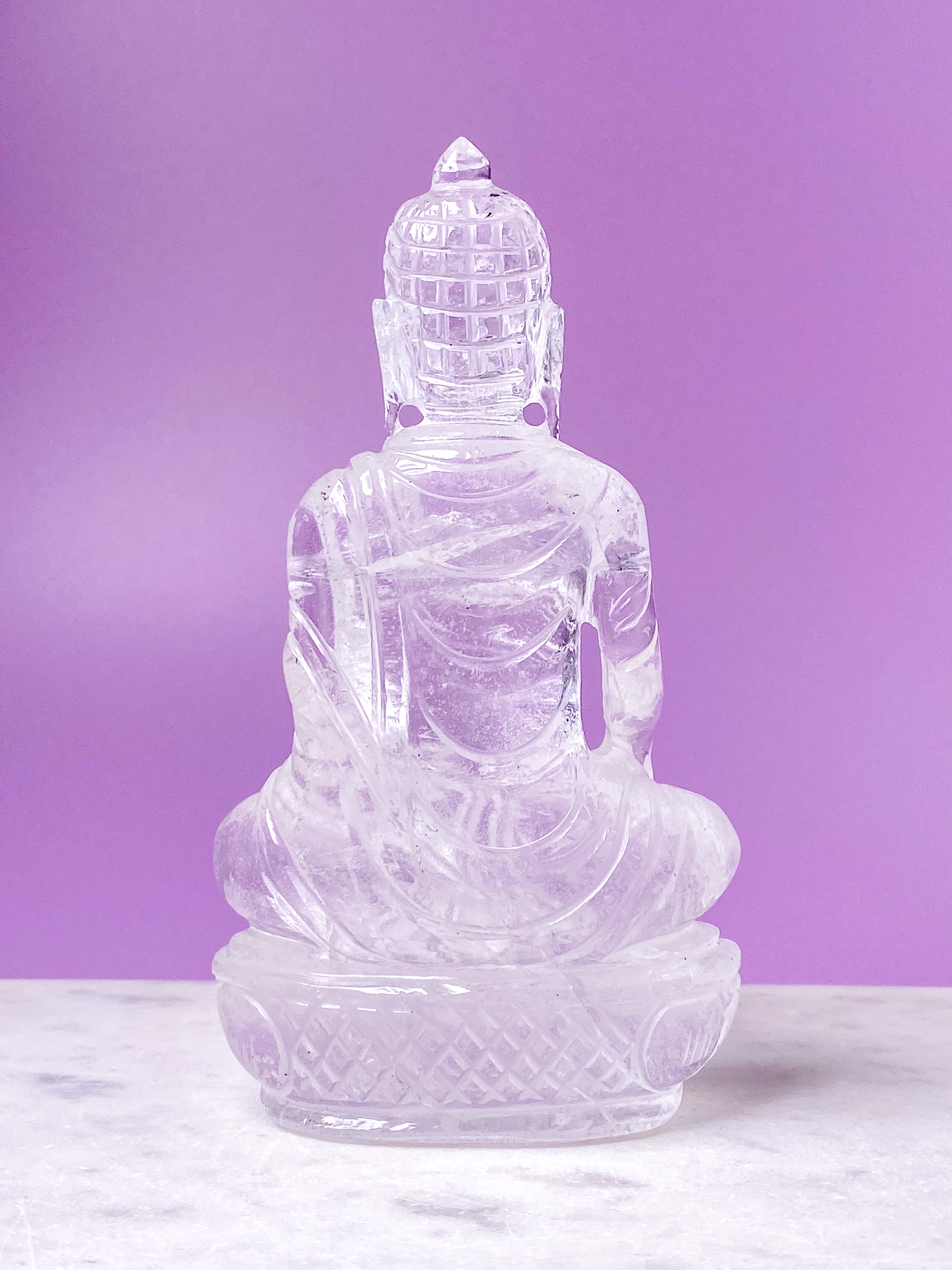 Bjergkrystal Buddha (Nr. 2)