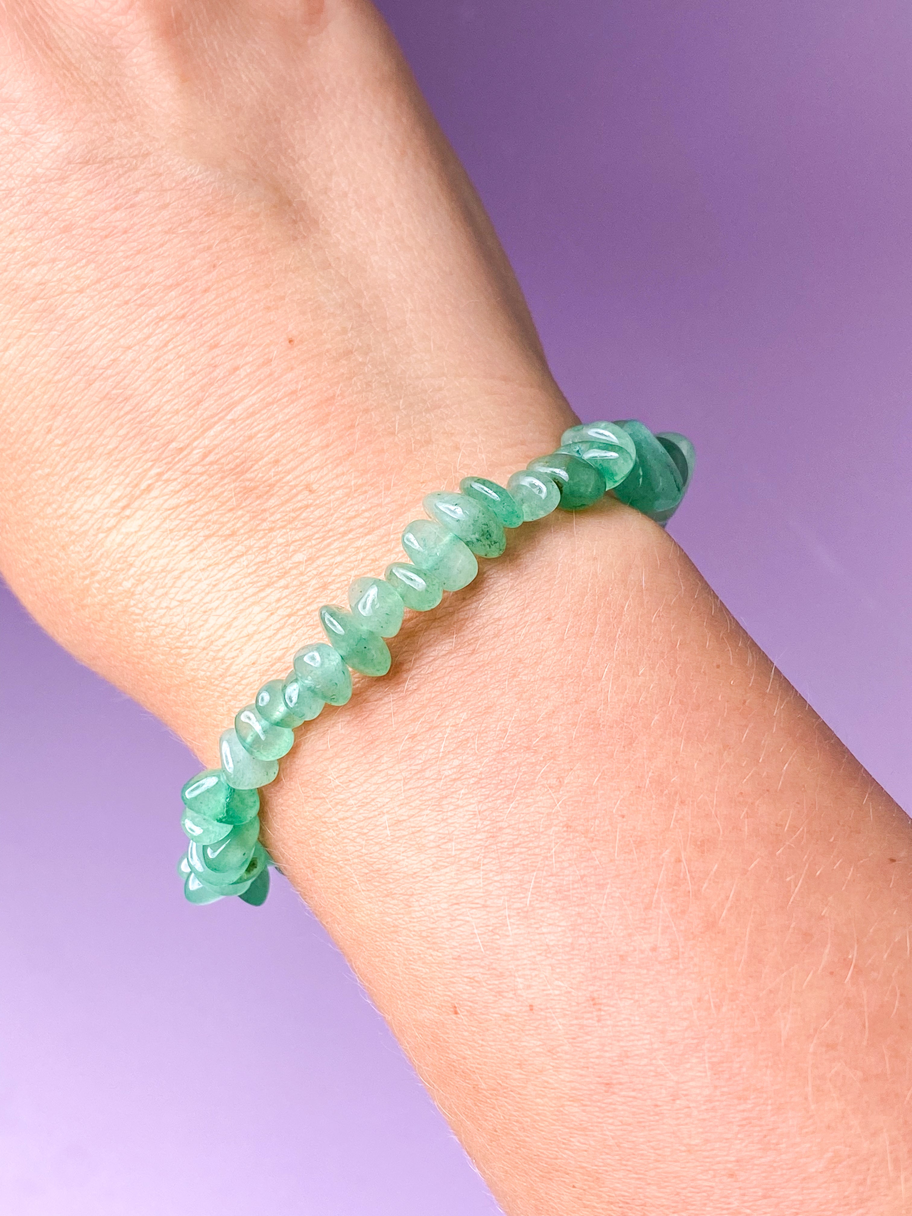 Grön Aventurin Armband