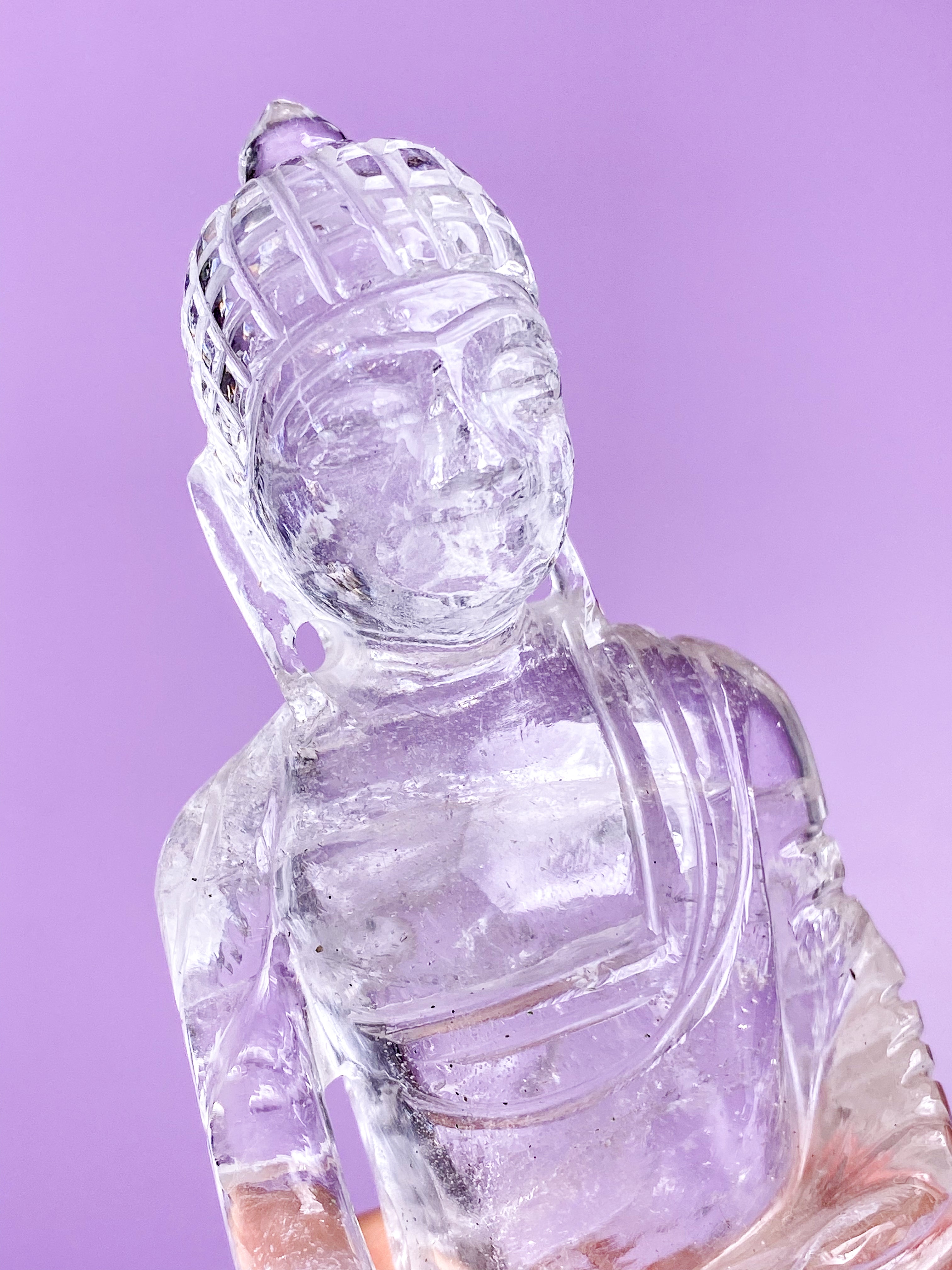 Bjergkrystal Buddha (Nr. 2)