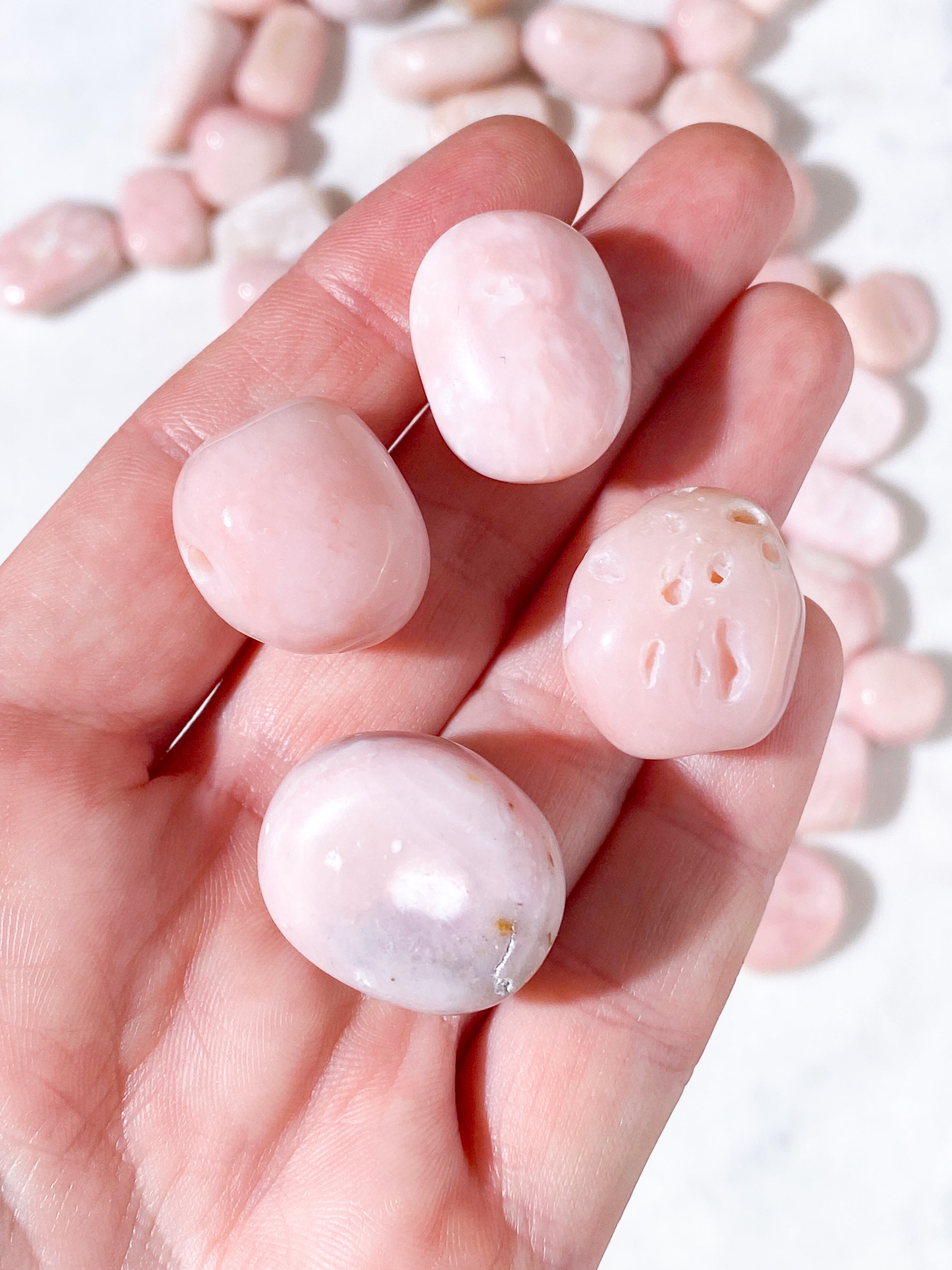 Pink Opal Poleret