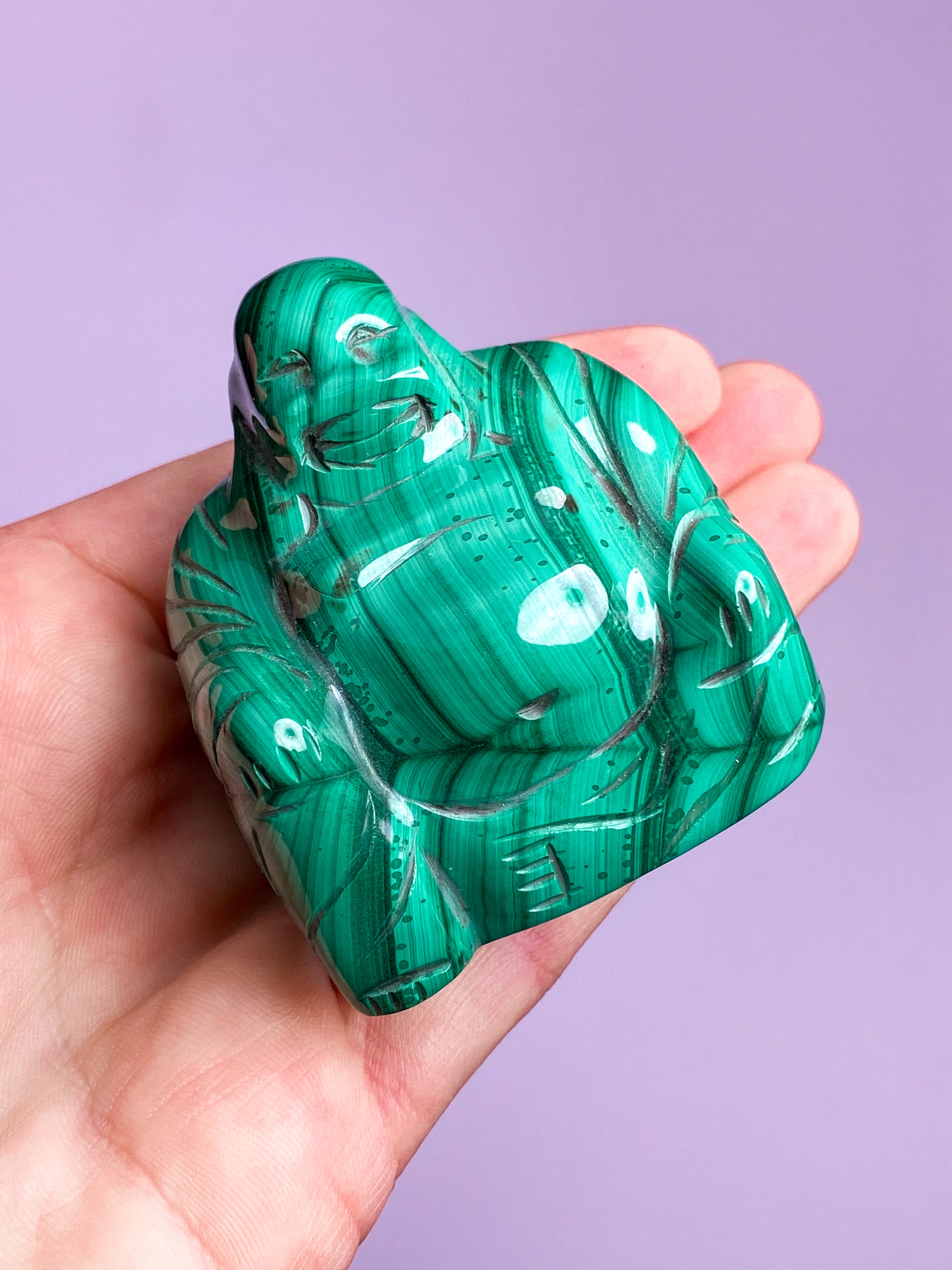Malakit Buddha (Nr. 2)