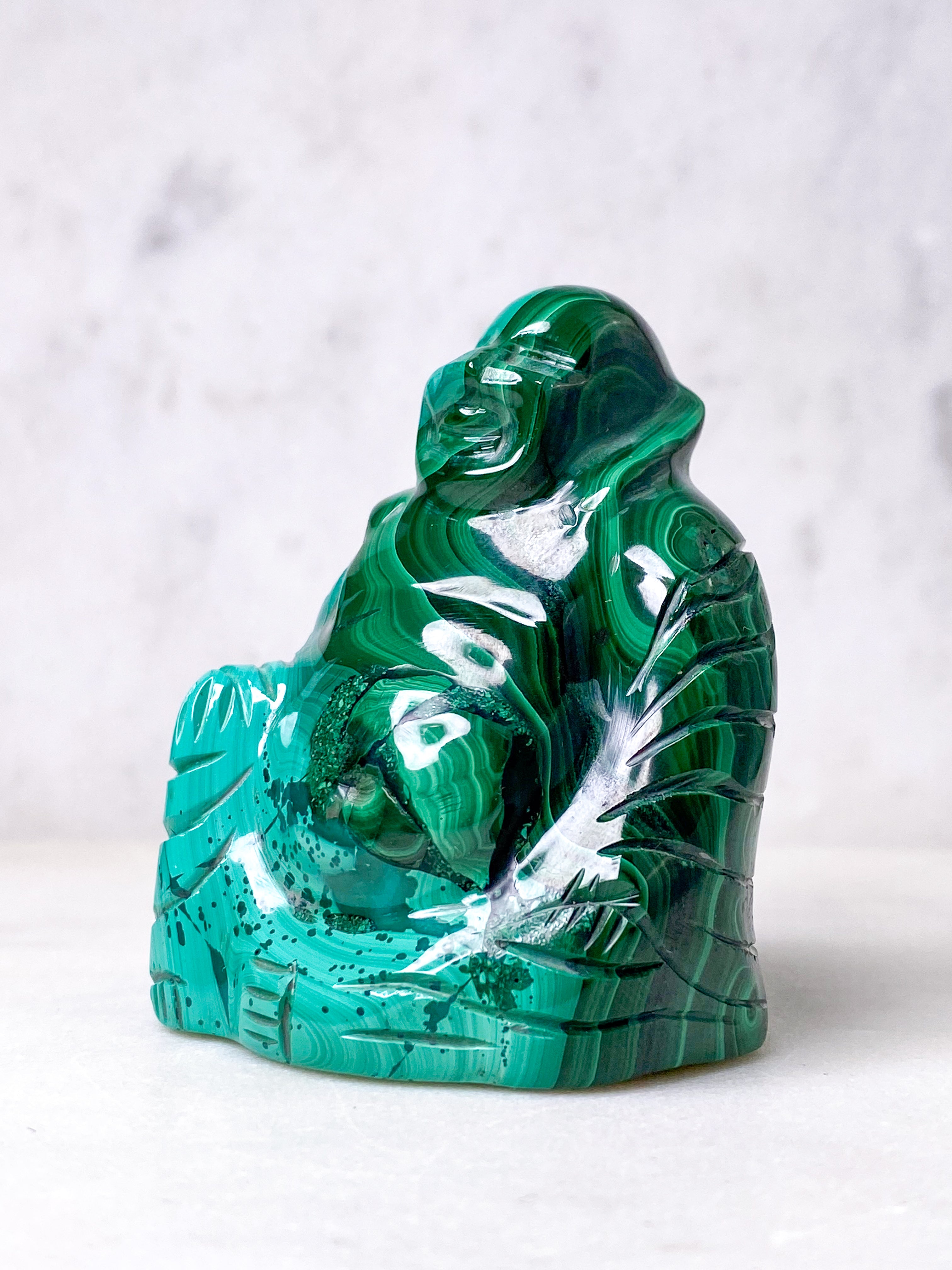 Malakit Buddha (Nr. 3)