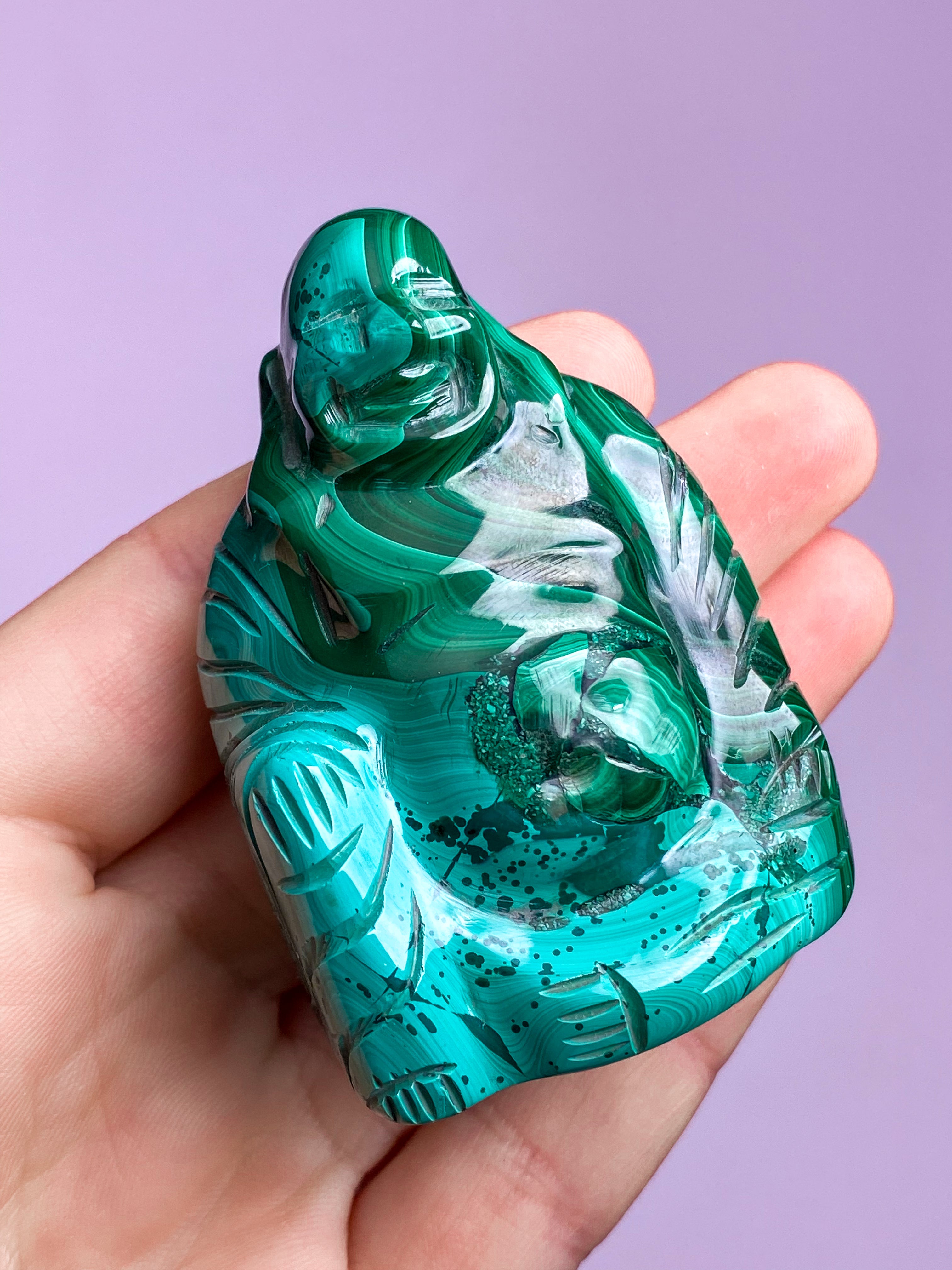 Malakit Buddha (Nr. 3)