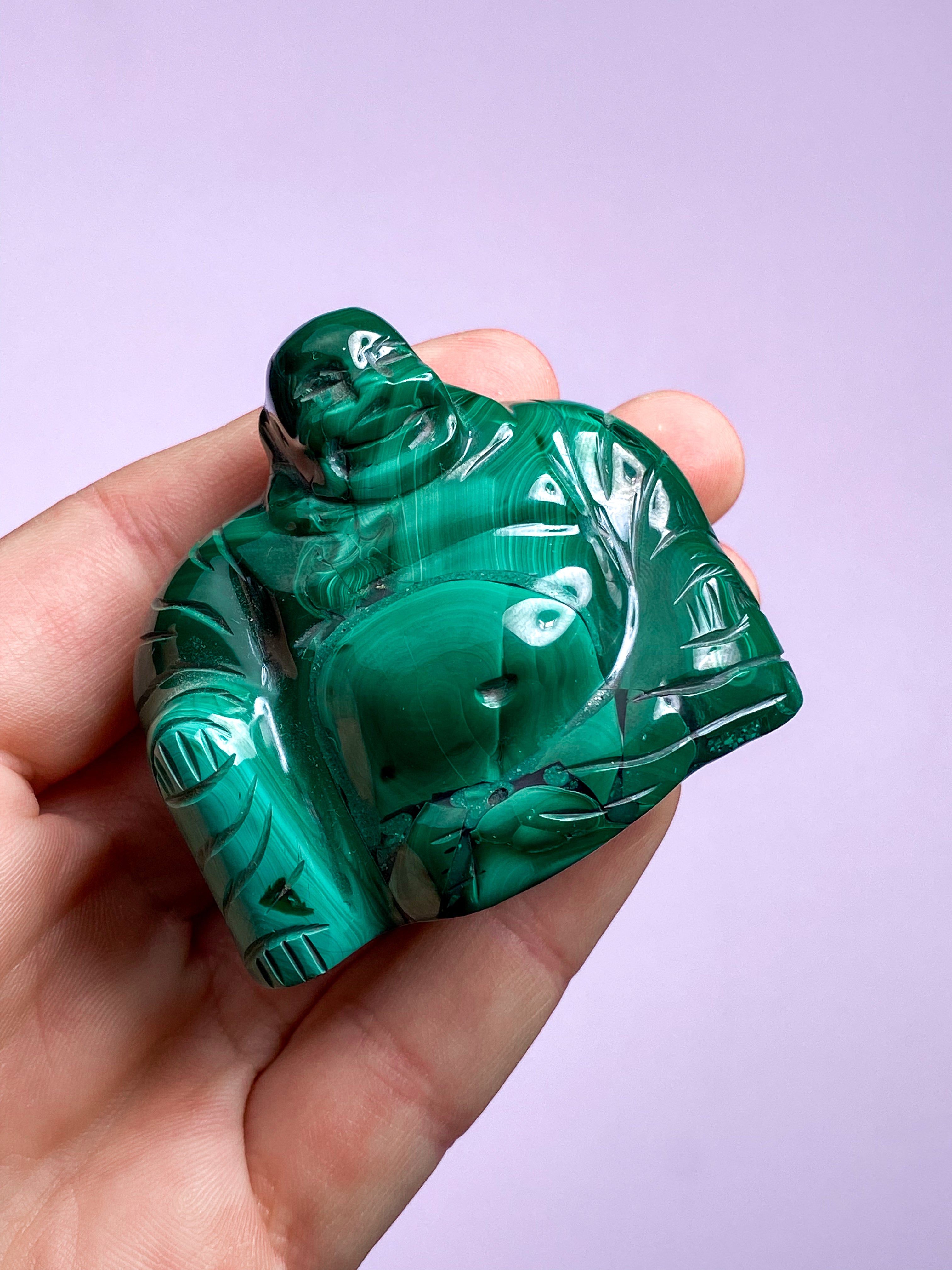 Malakit Buddha (Nr. 4)