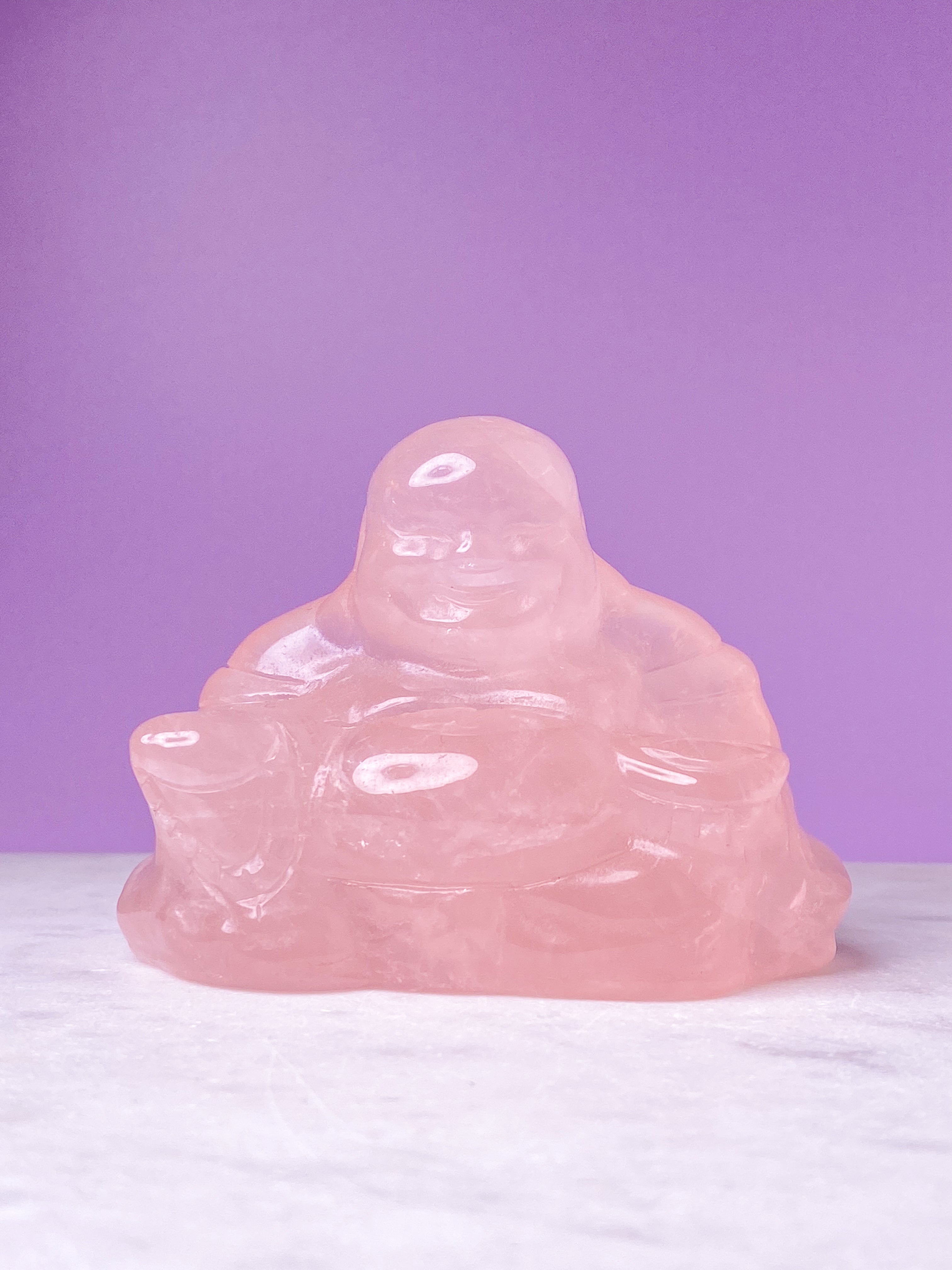 Rosakvarts Buddha