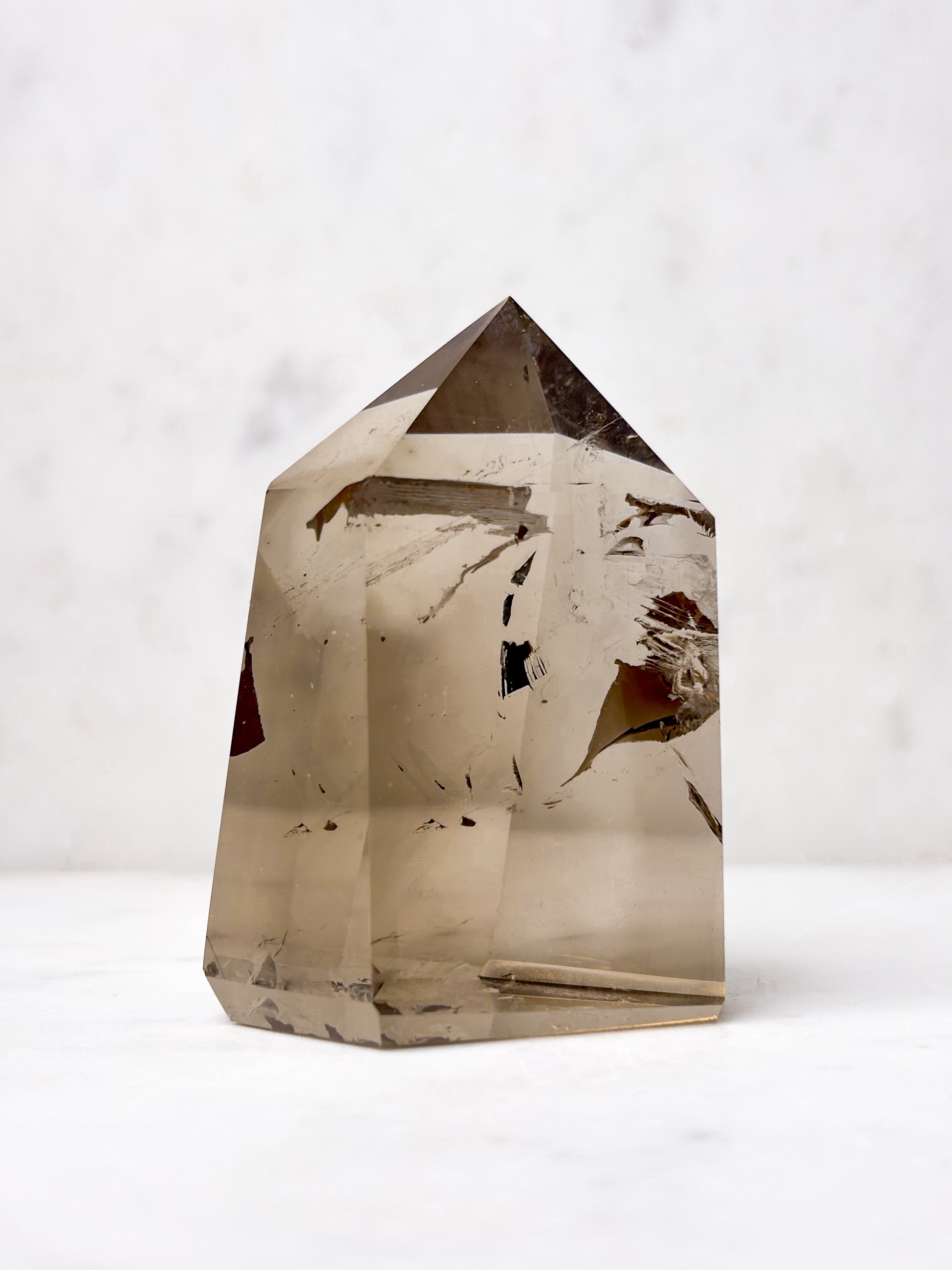 Røgkvarts Tårn (Nr. 1) Eksklusiv Kvalitet