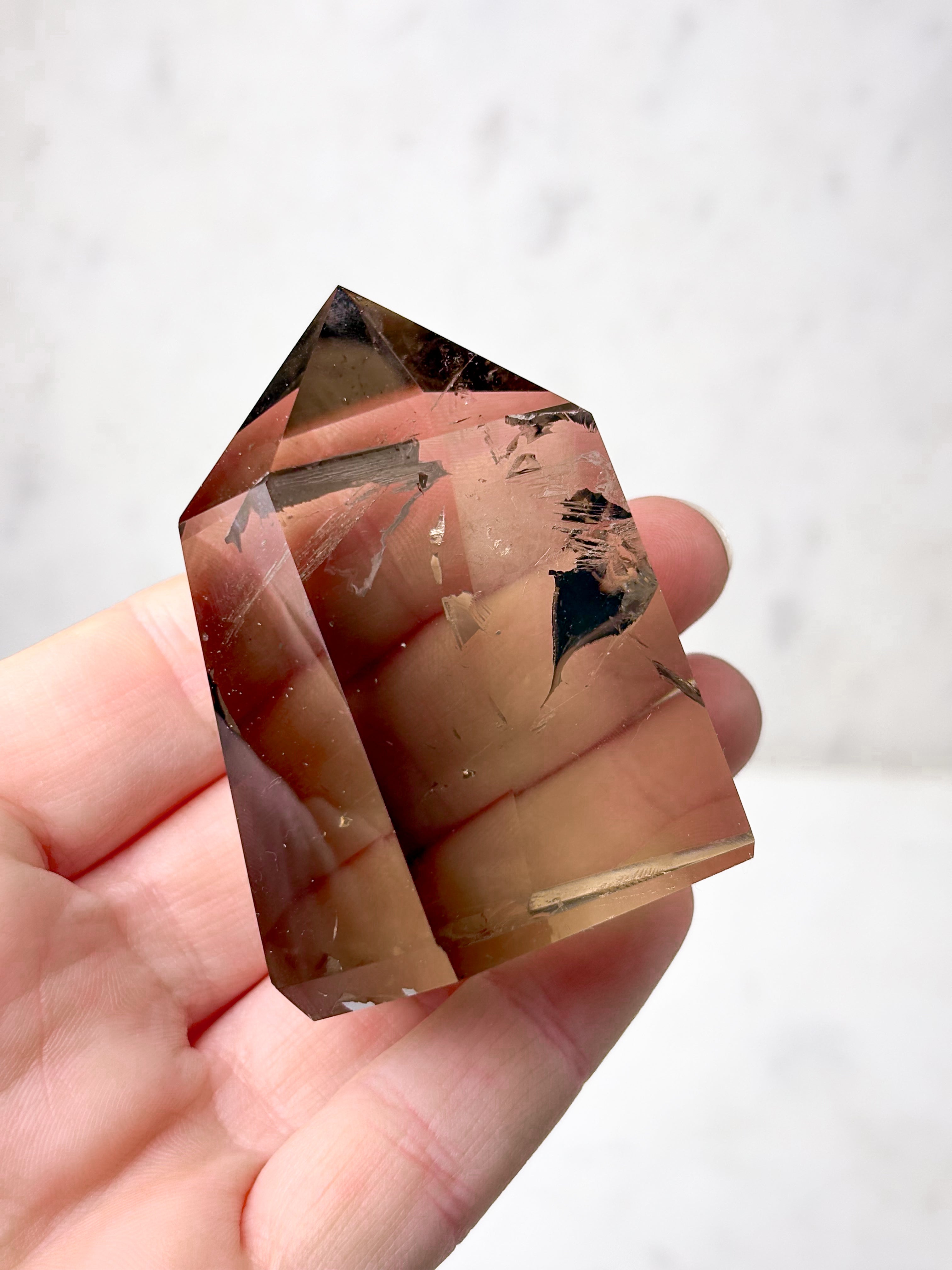 Røgkvarts Tårn (Nr. 1) Eksklusiv Kvalitet